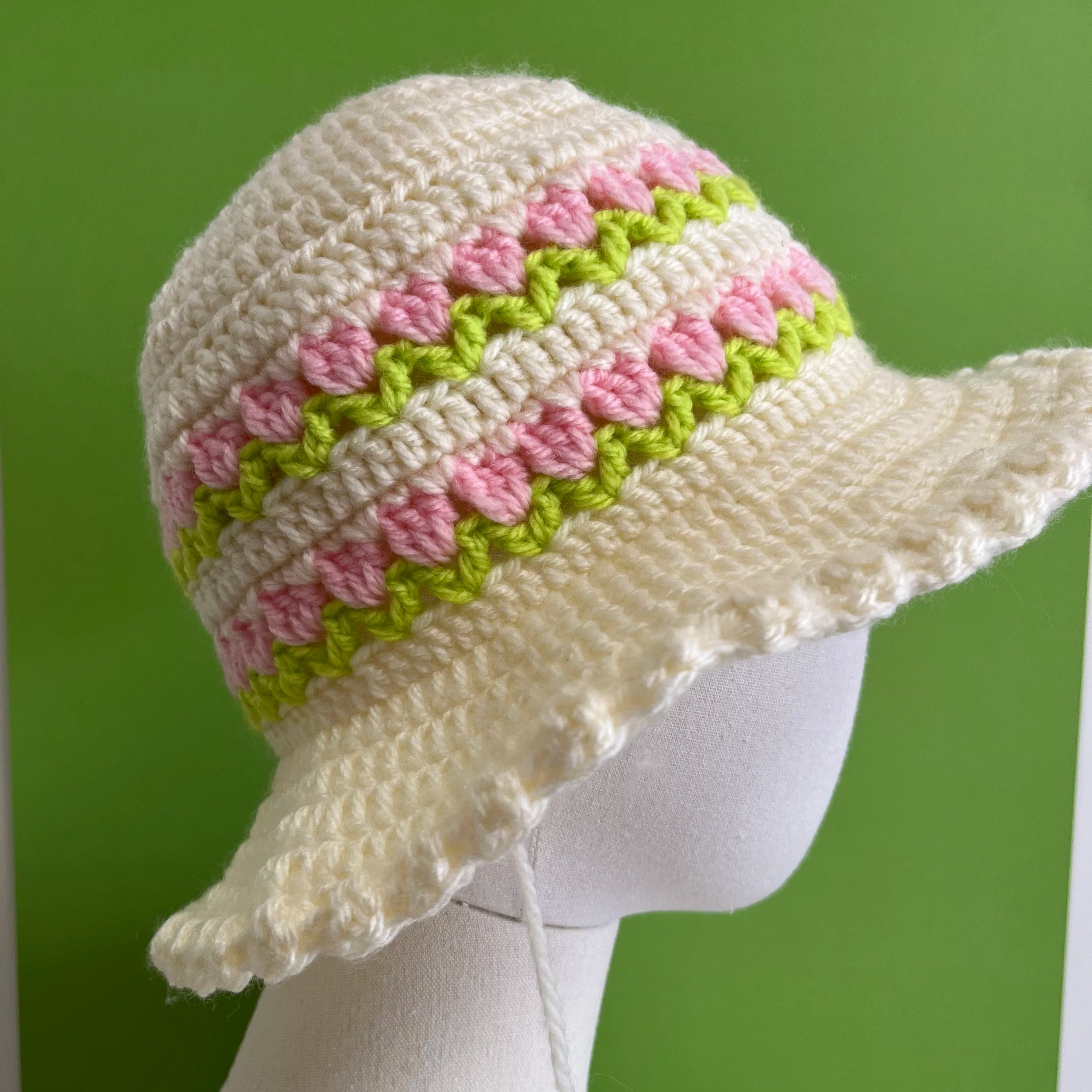 Crochet Lady Hat