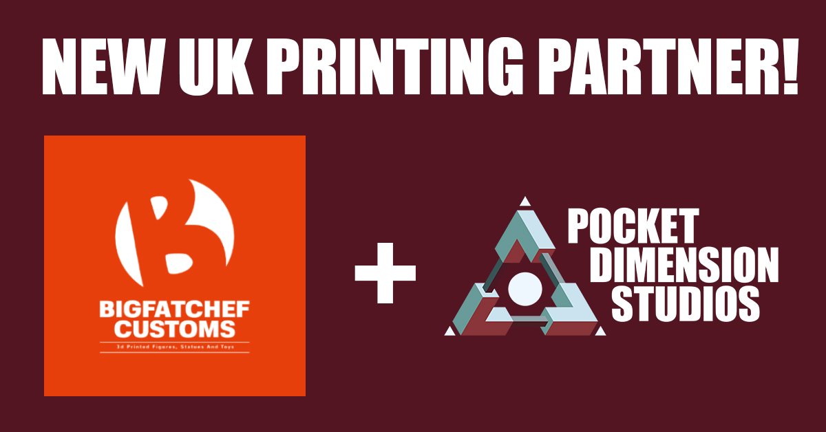 New UK Printing Partner - BigFatChef Customs!