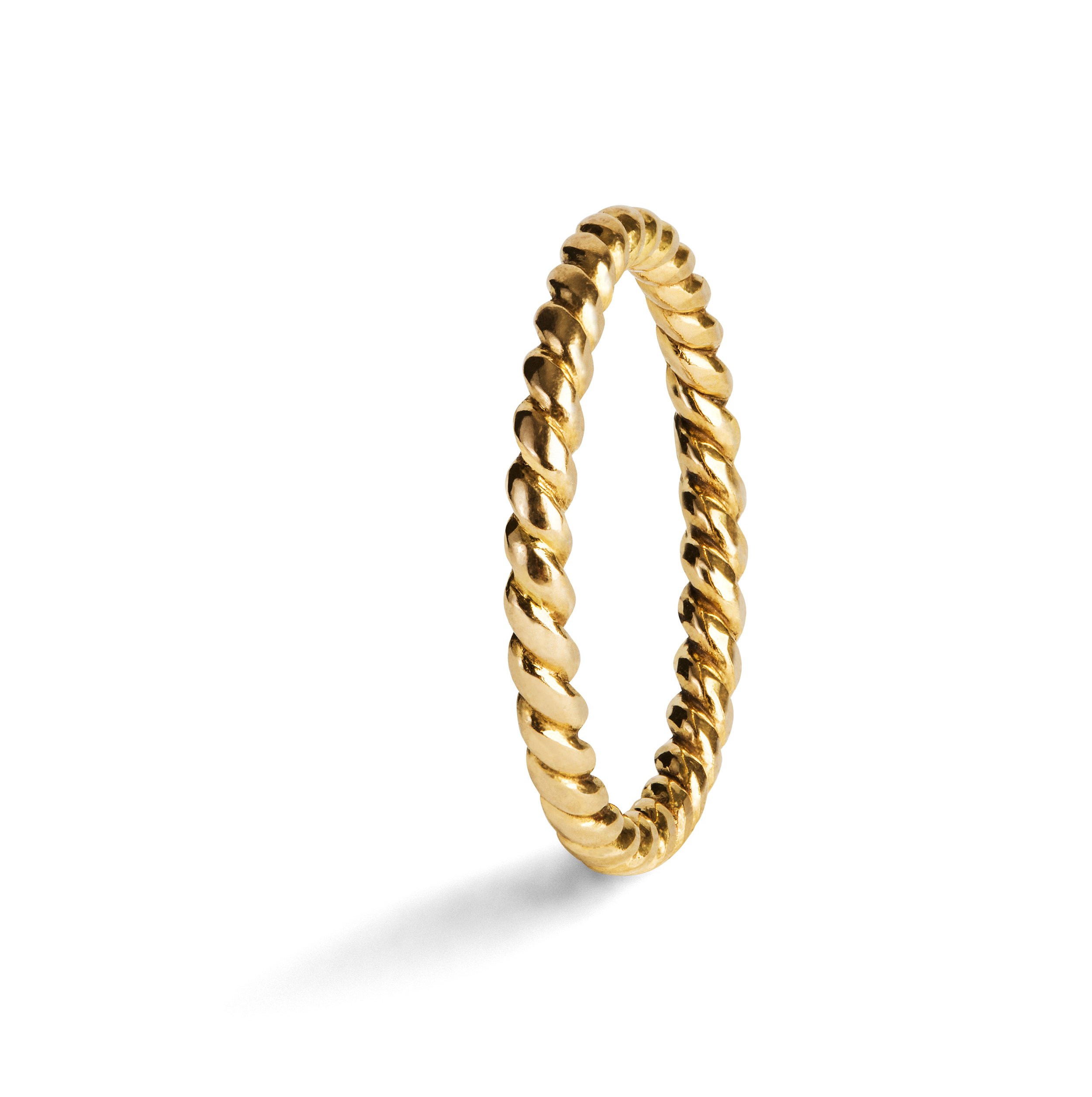 Twisted Gold Band