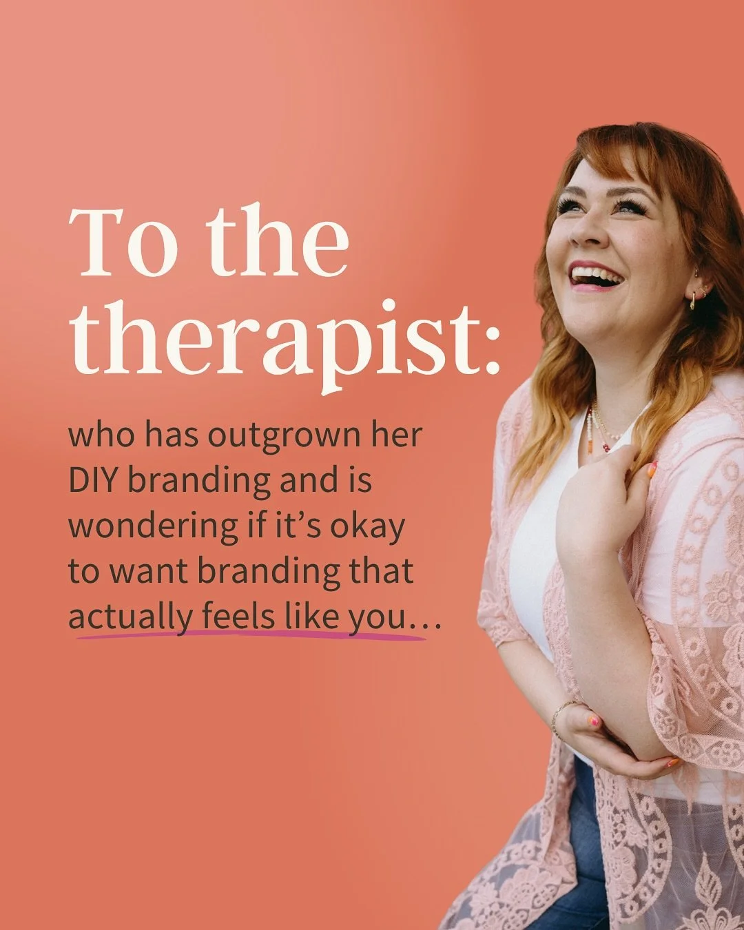 There&rsquo;s nothing wrong with the calm neutrals and minimal logos that got you started. But at some point, you look around and realize: you&rsquo;re not that version of yourself anymore.

You want to show up as the real you in the therapy room and