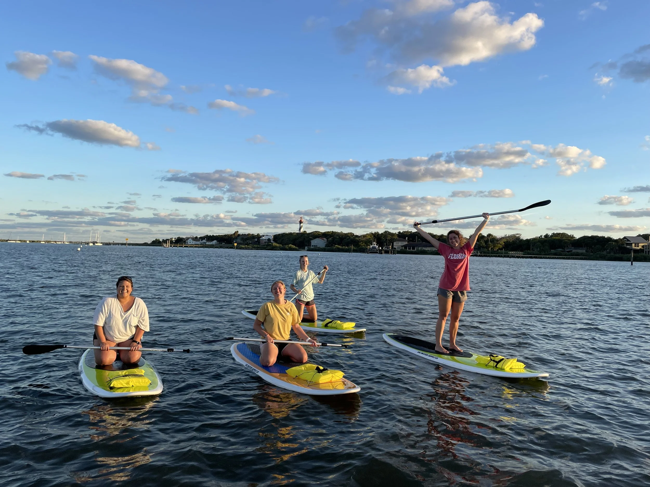 St augustine lighthouse paddleboard tours