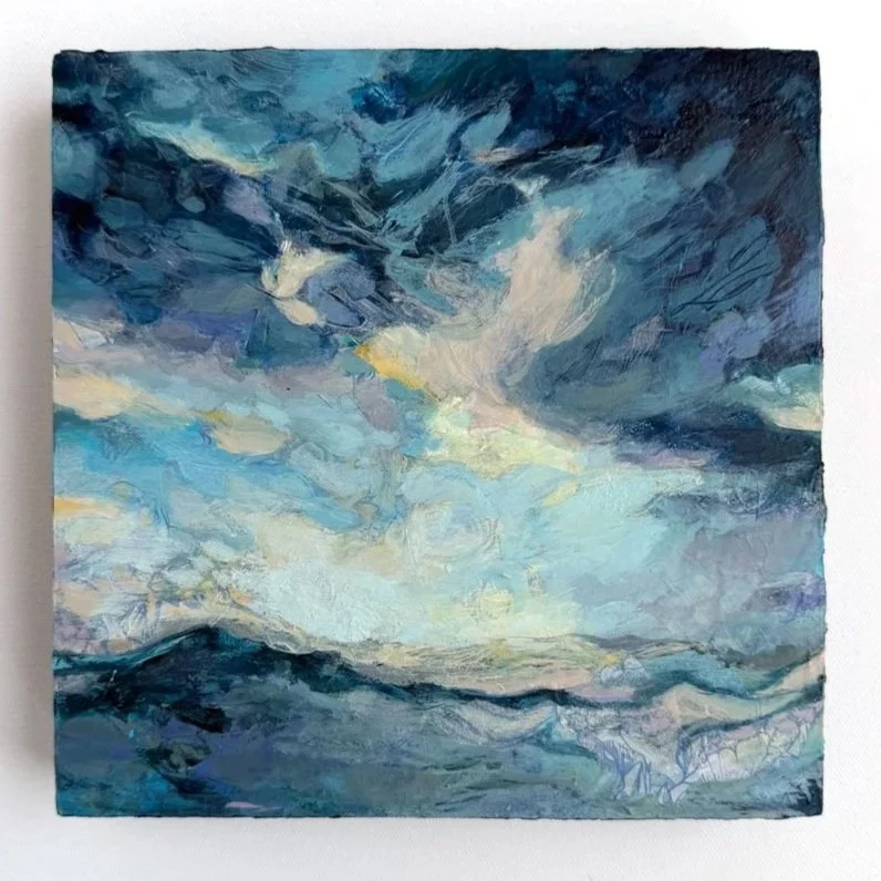 Calming the Storm, 8x8"