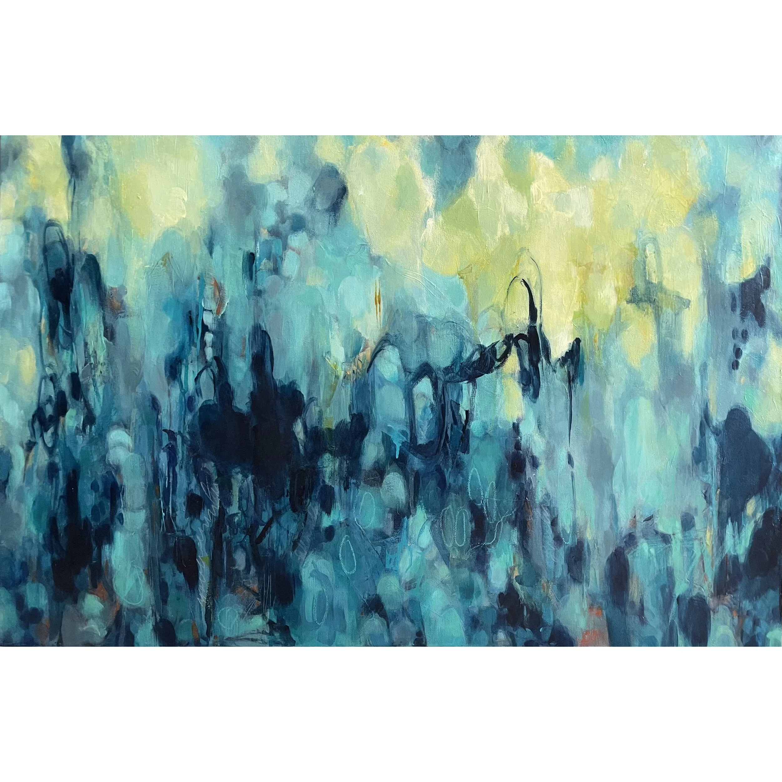One Step at a Time, 24x36"