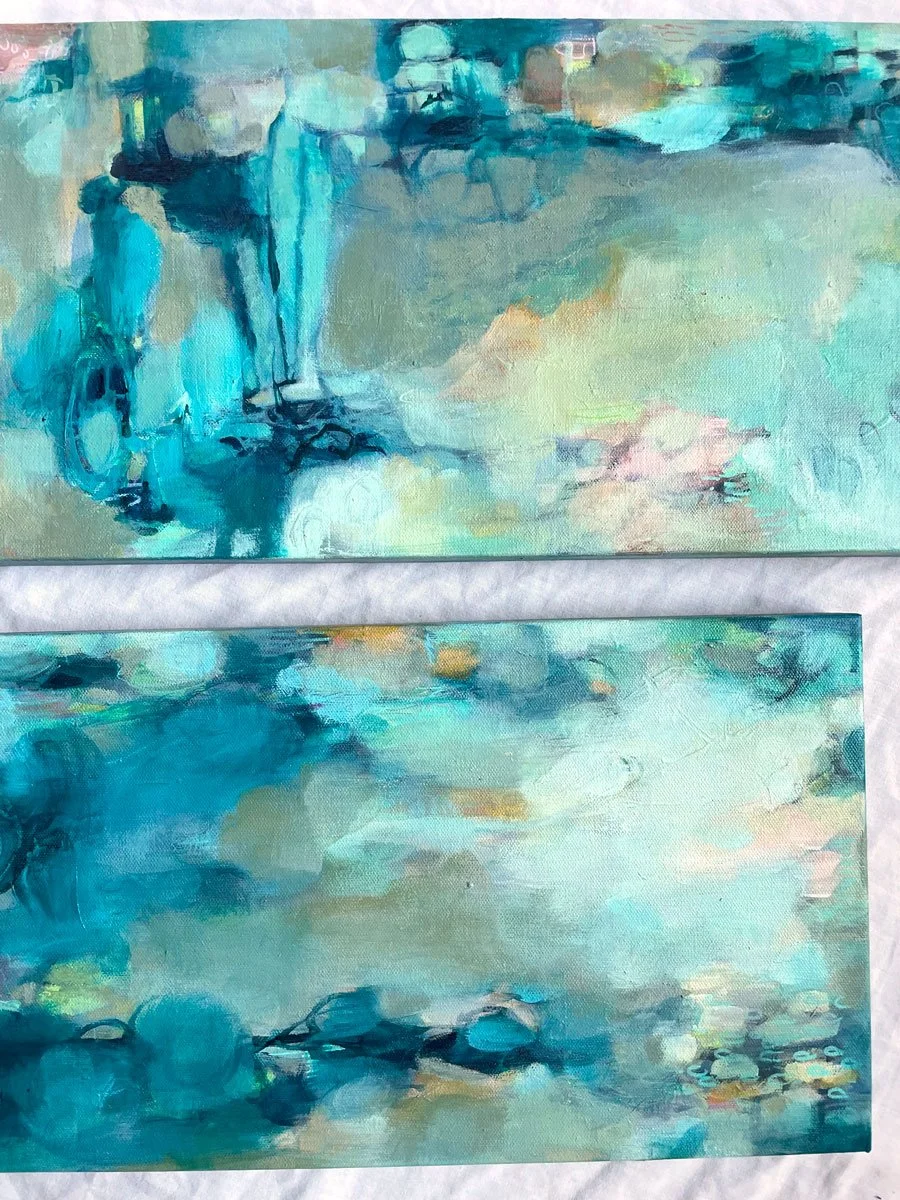 Remember to Dream & A Time to Rest, 10x20"