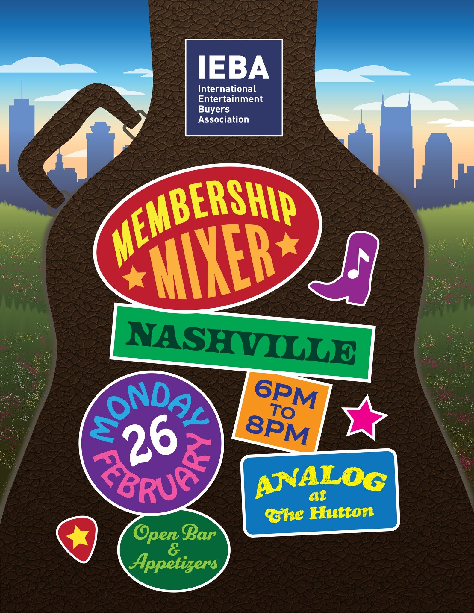 Join Us for the Nashville Mixer!
Monday, FEB 26th 
6PM - 8PM
Analog at The Hutton
RSVP @ https://www.eventbrite.com/e/ieba-membership-mixer-nashville-tickets-776420613957