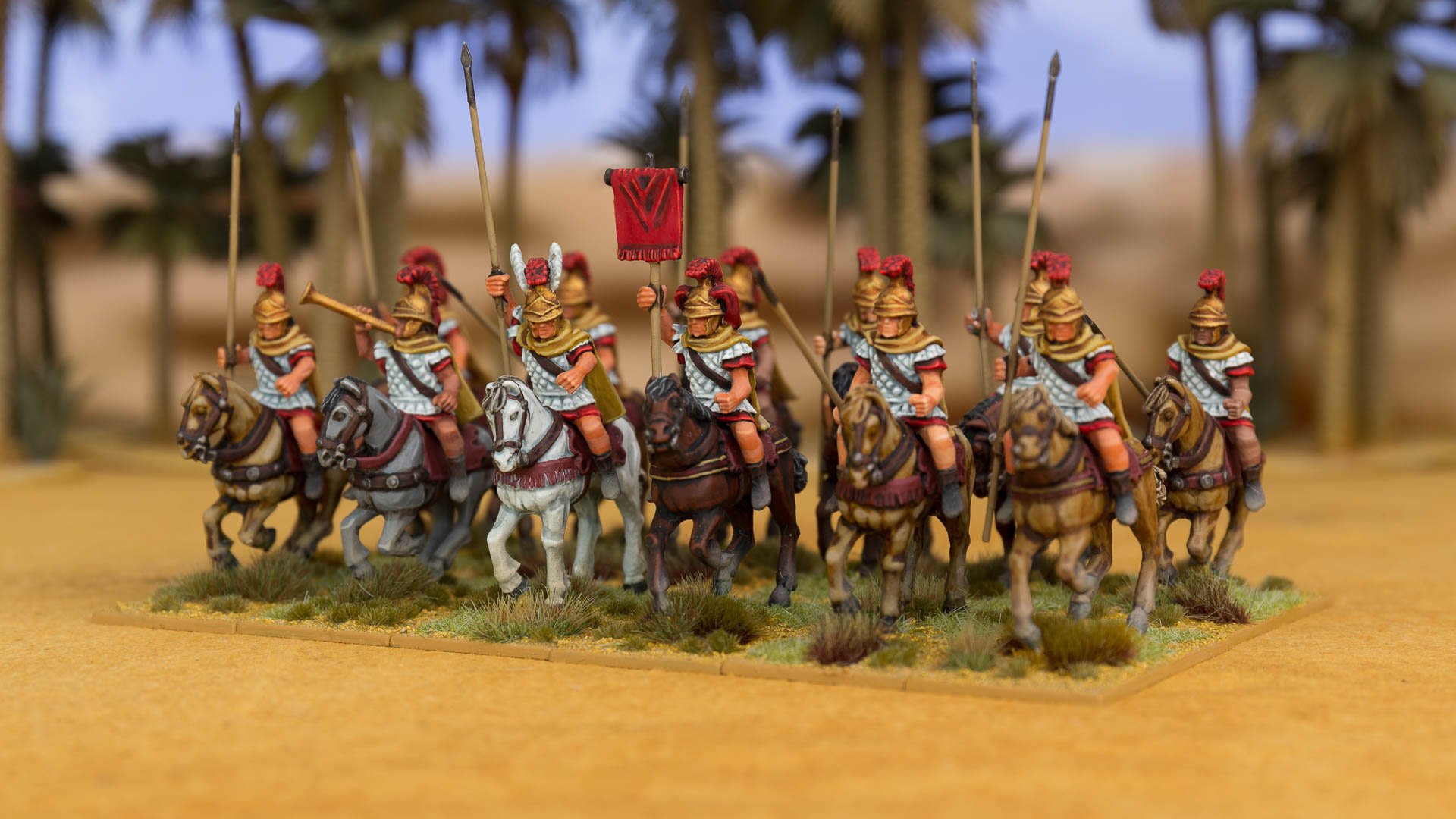  Kleruch cavalry from Gripping Beast’s Polemarch range. 