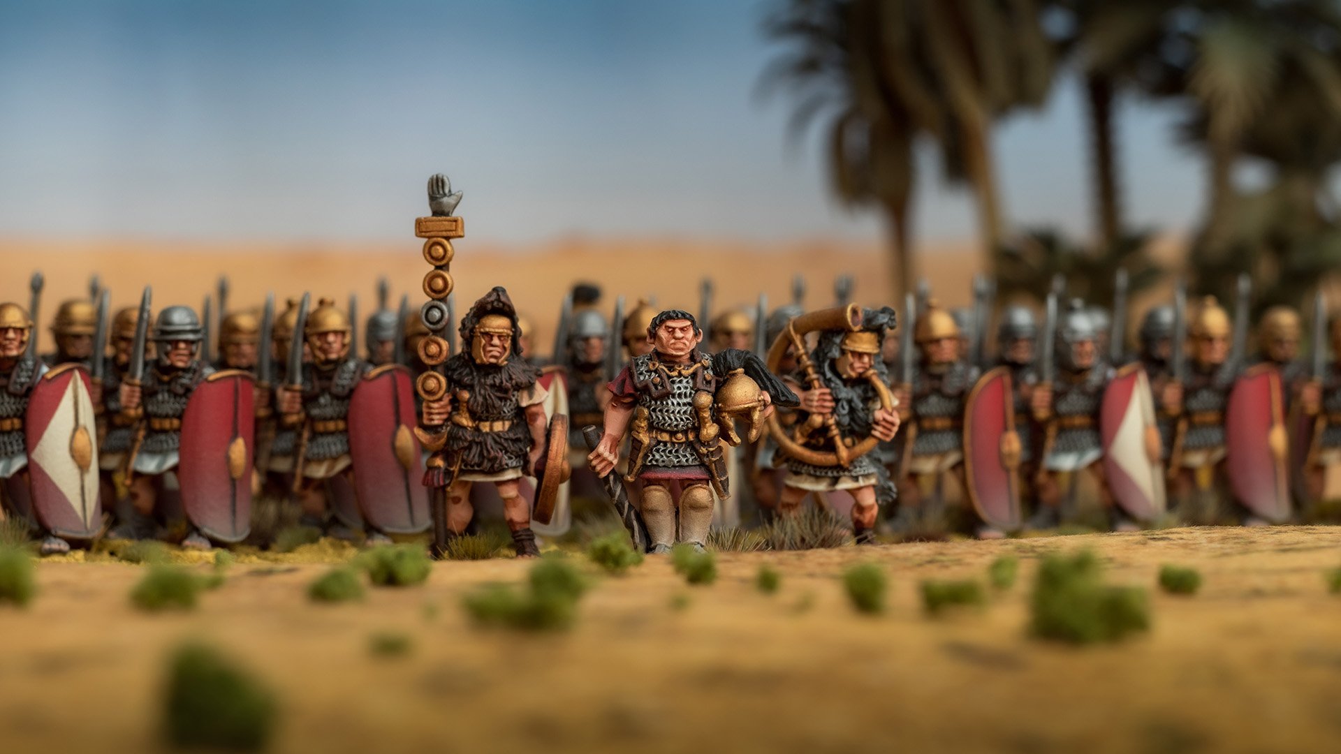  Veteran legionaries of the Tenth legion await orders to engage Metellus Scipios forces. Outside of Thapsus, Africa (modern Ras Dimas, Tunisia), april 6, 46 BC. 