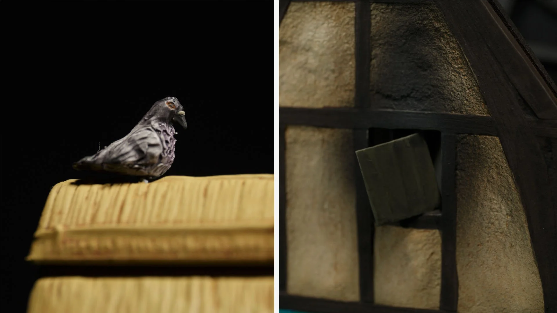 Really happy with the pigeon and the burned part above the window looks good too. I think less is more when it comes to damage like that. 