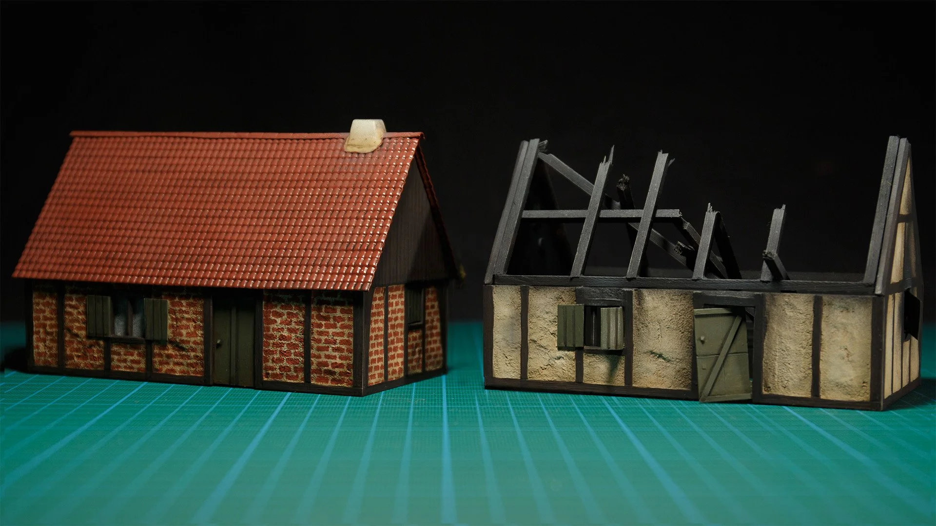 How to build multi-purpose scenery for photos