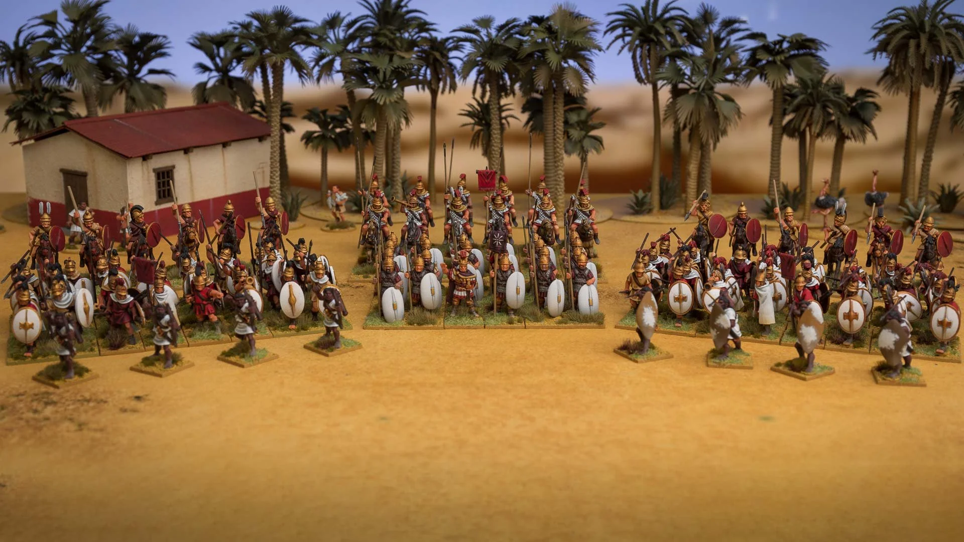 Creating a Ptolemaic wargames army to defend Alexandria with