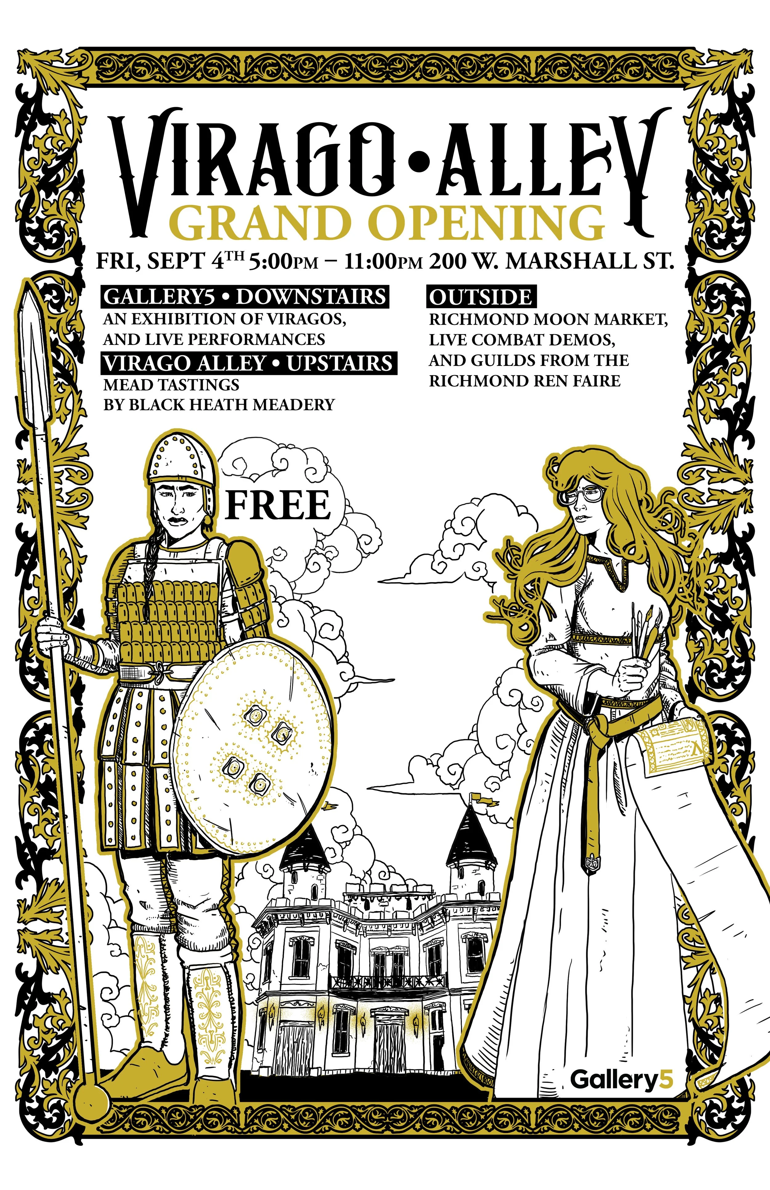 Virago Alley Grand Opening
