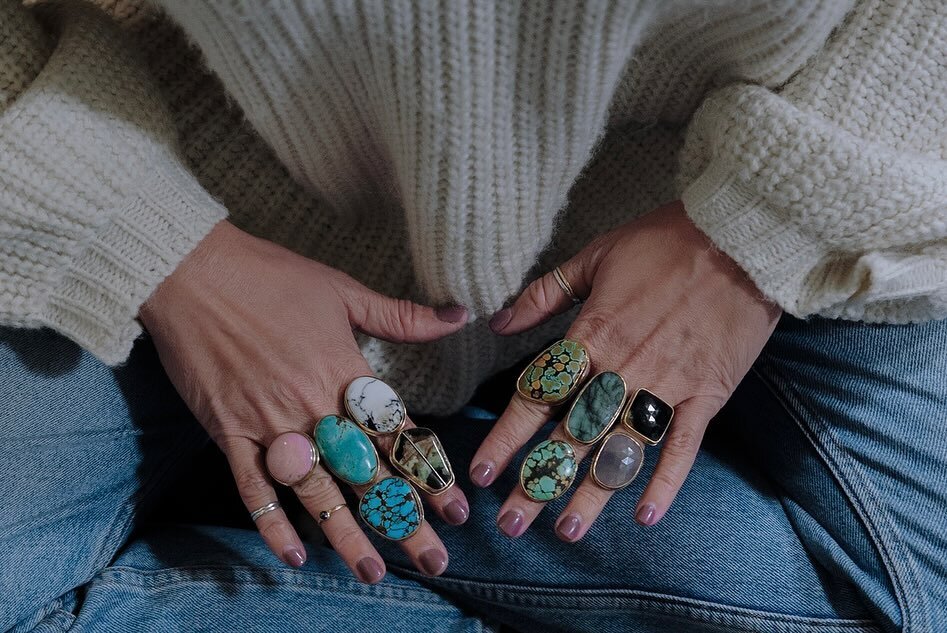 Okay, so I had an idea: Let&rsquo;s do Show and Tell, #jaxonblack style! These are my go-to, daily, keepin&rsquo; em for myself rings, and I would love to see yours! What JBD pieces are part of your attire? Single items, collections, you name it, I w