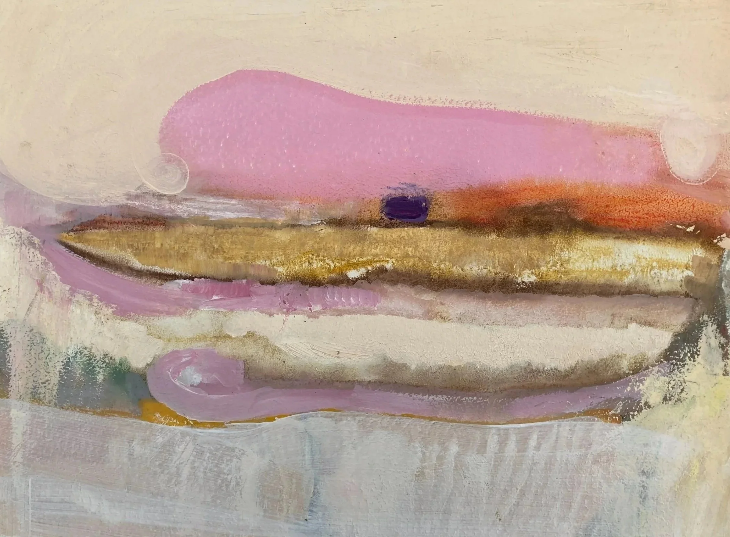 Dreams of Prussia Cove, 
oil on canvas, 40cm x 50cm, £525