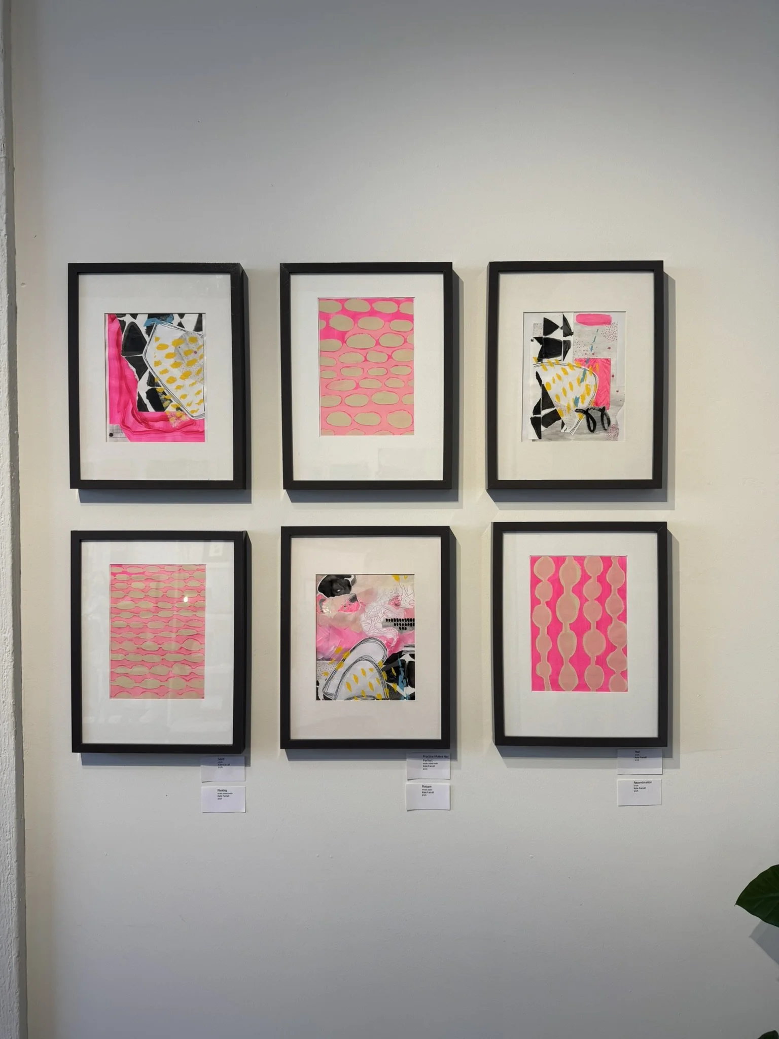 Collages and Paintings by Kate Farrall