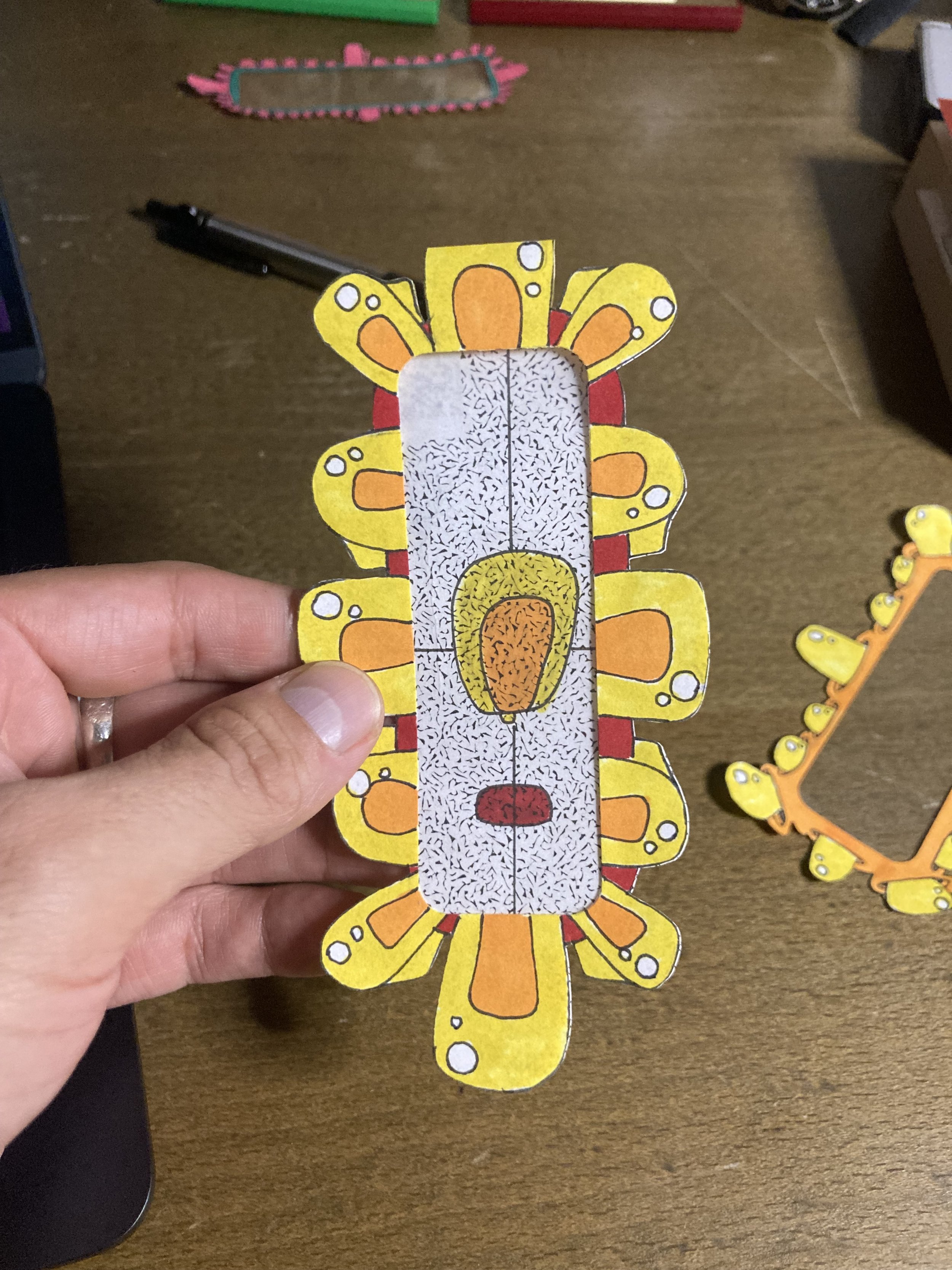 Envelope Window Bookmark (The Colonel)