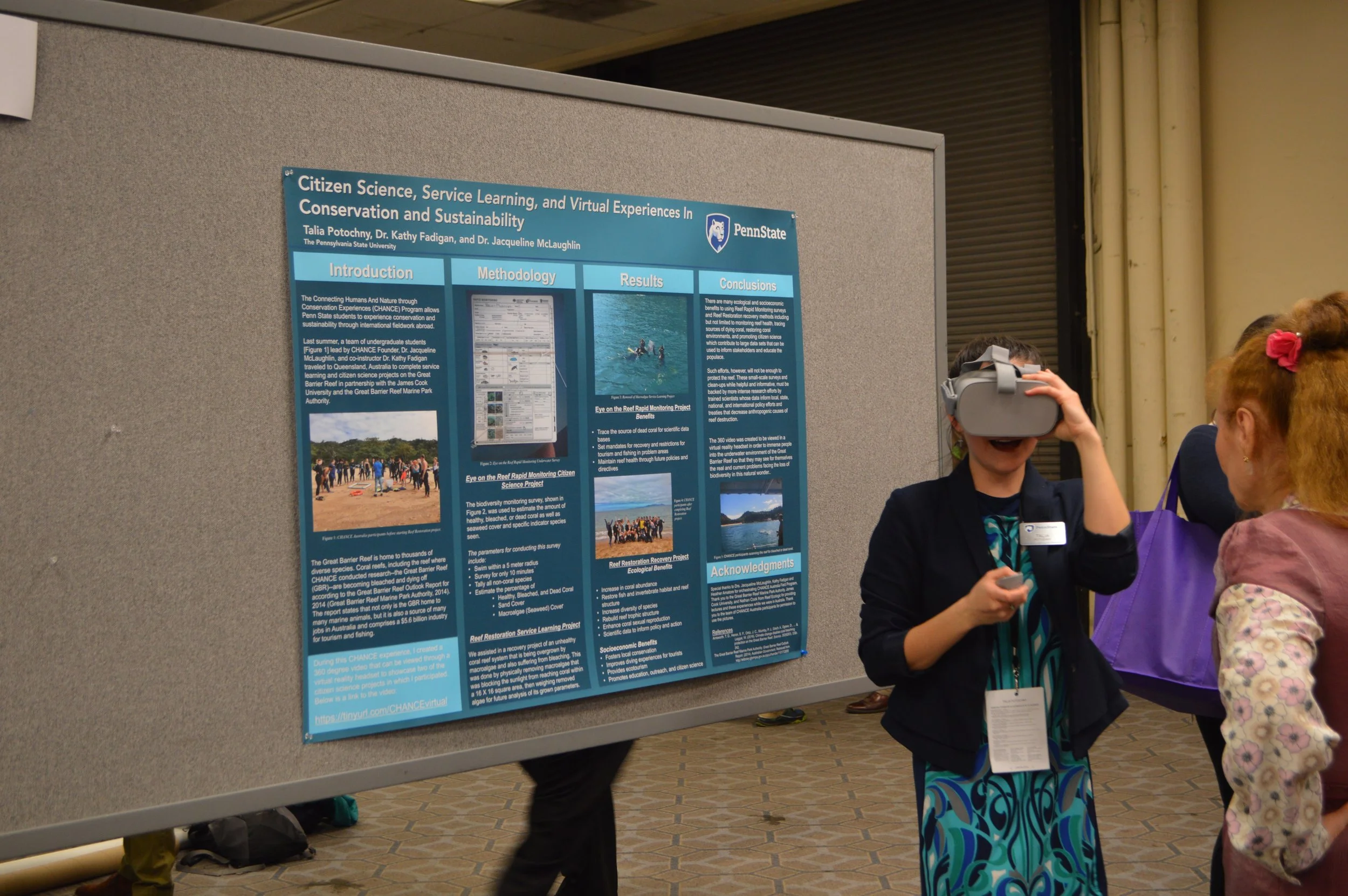Virtual reality and conservation biology research presentation 
