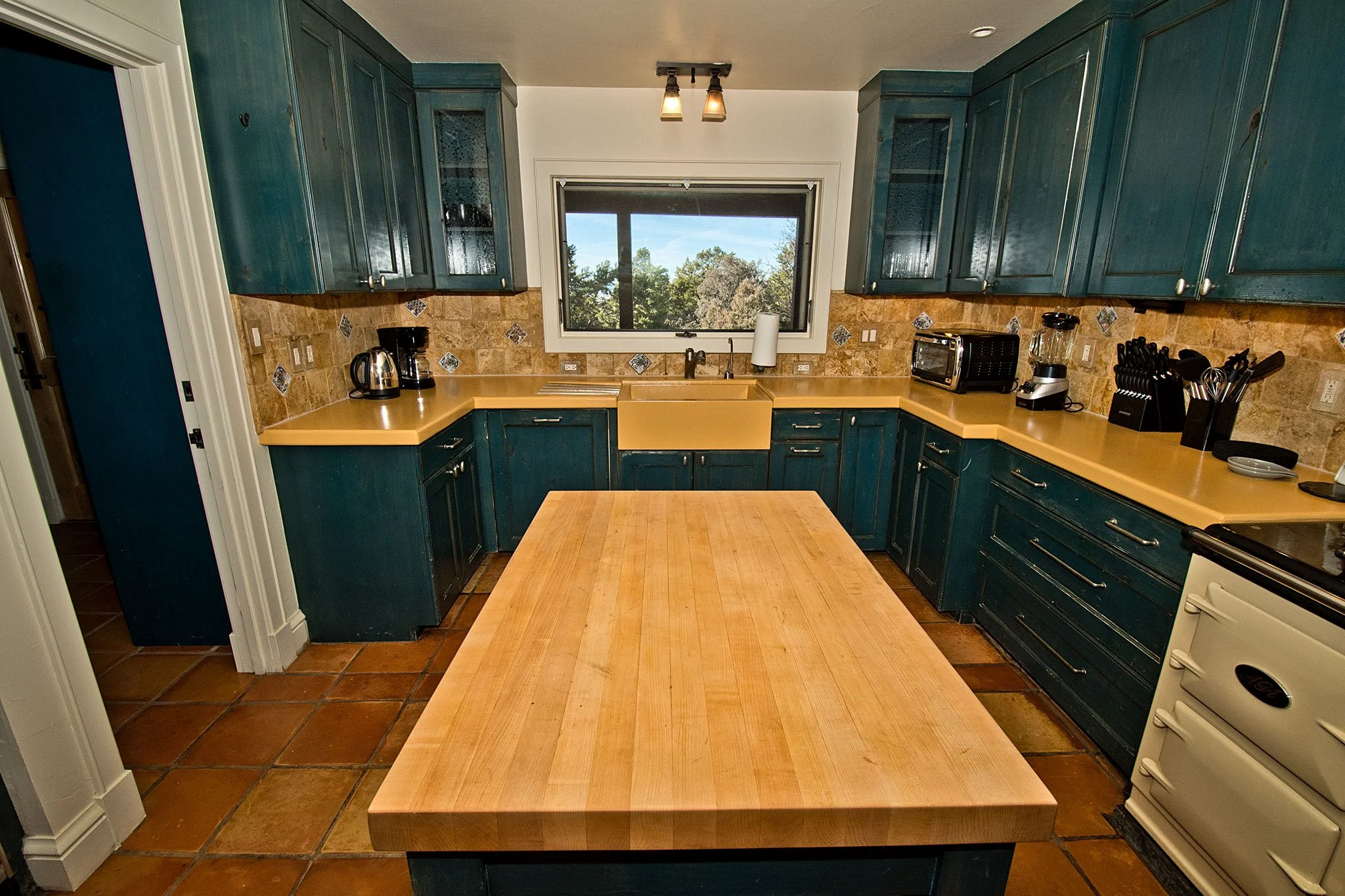 Chef's Kitchen with Aga Cooking Stove