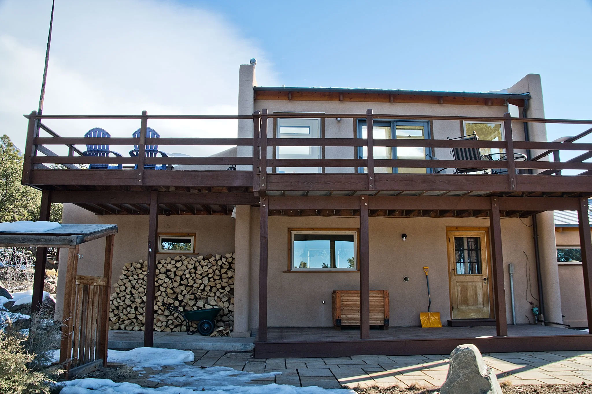 Exterior View Back of House