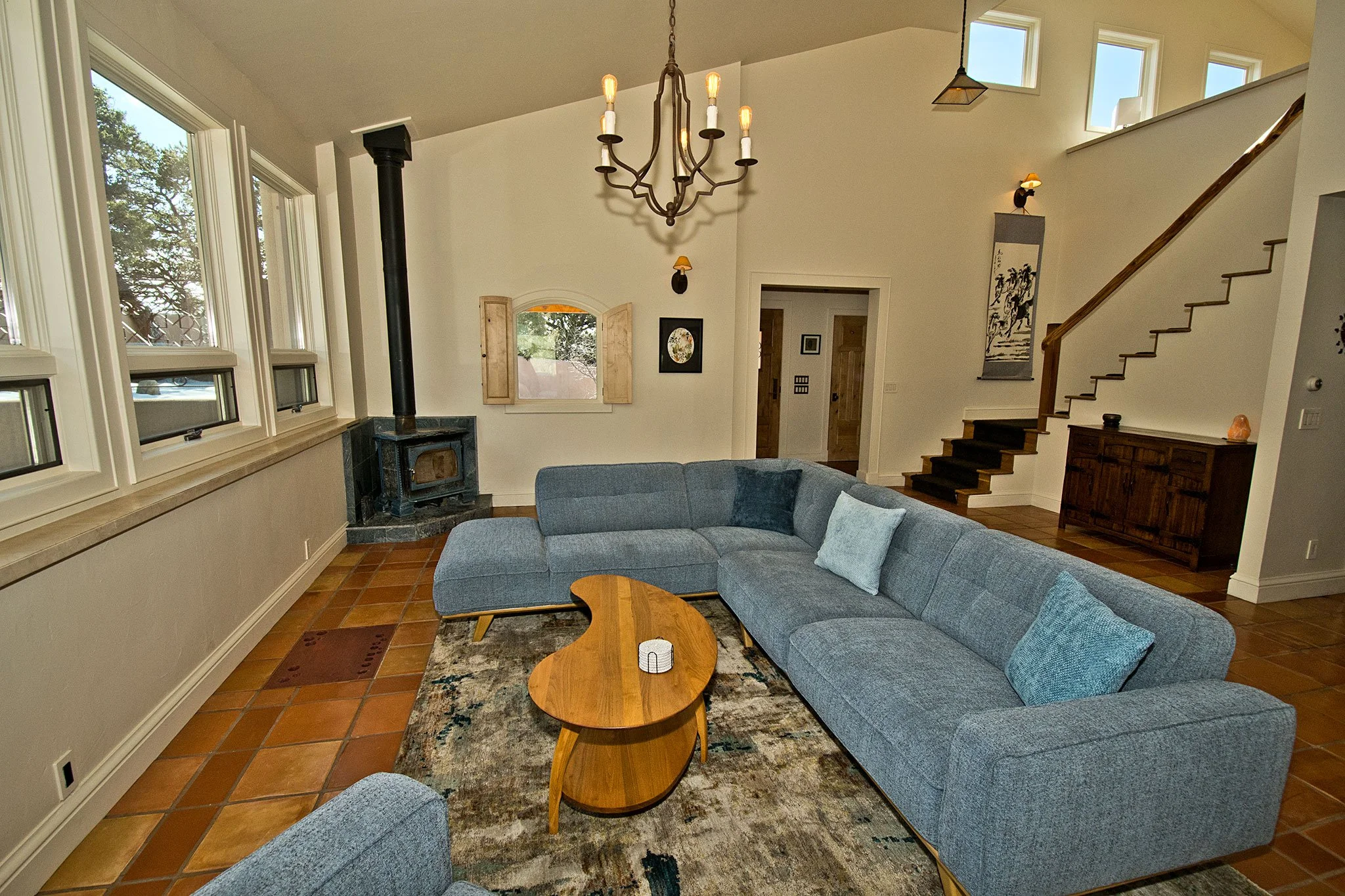 Living Area with Cozy Couch