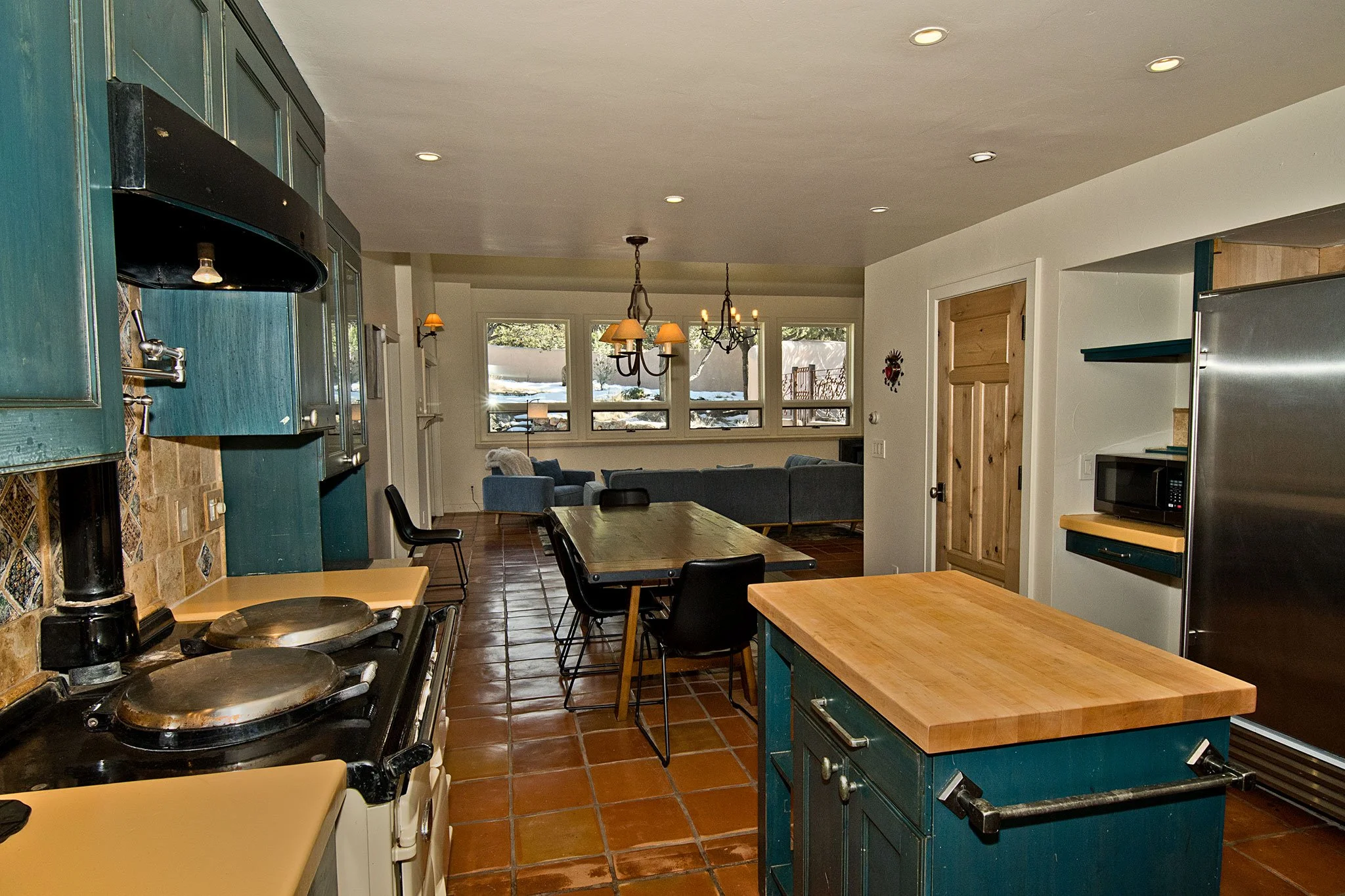 Chef's Kitchen with Aga Cooking Stove