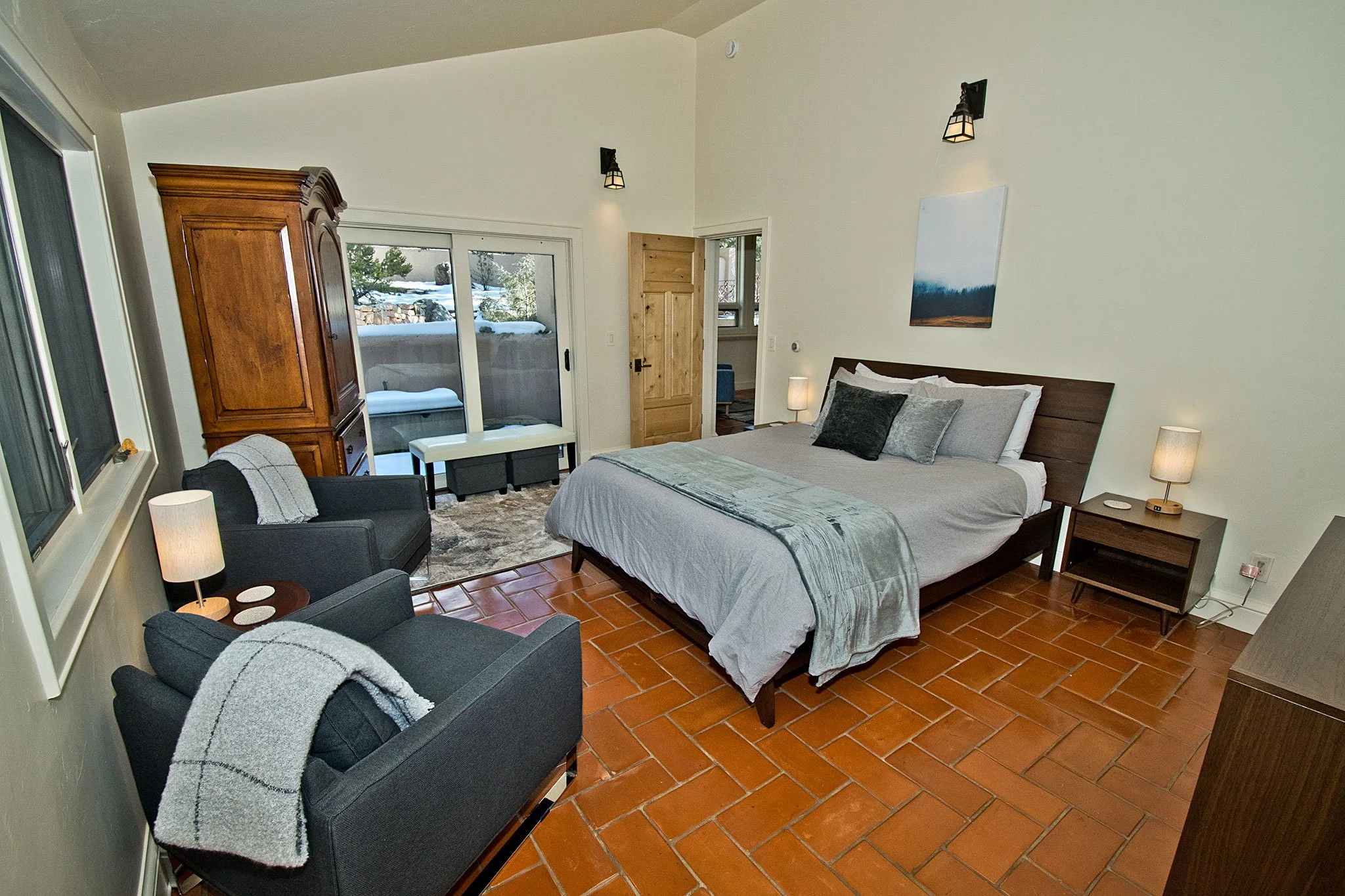 Master Bedroom with Attached Bathroom