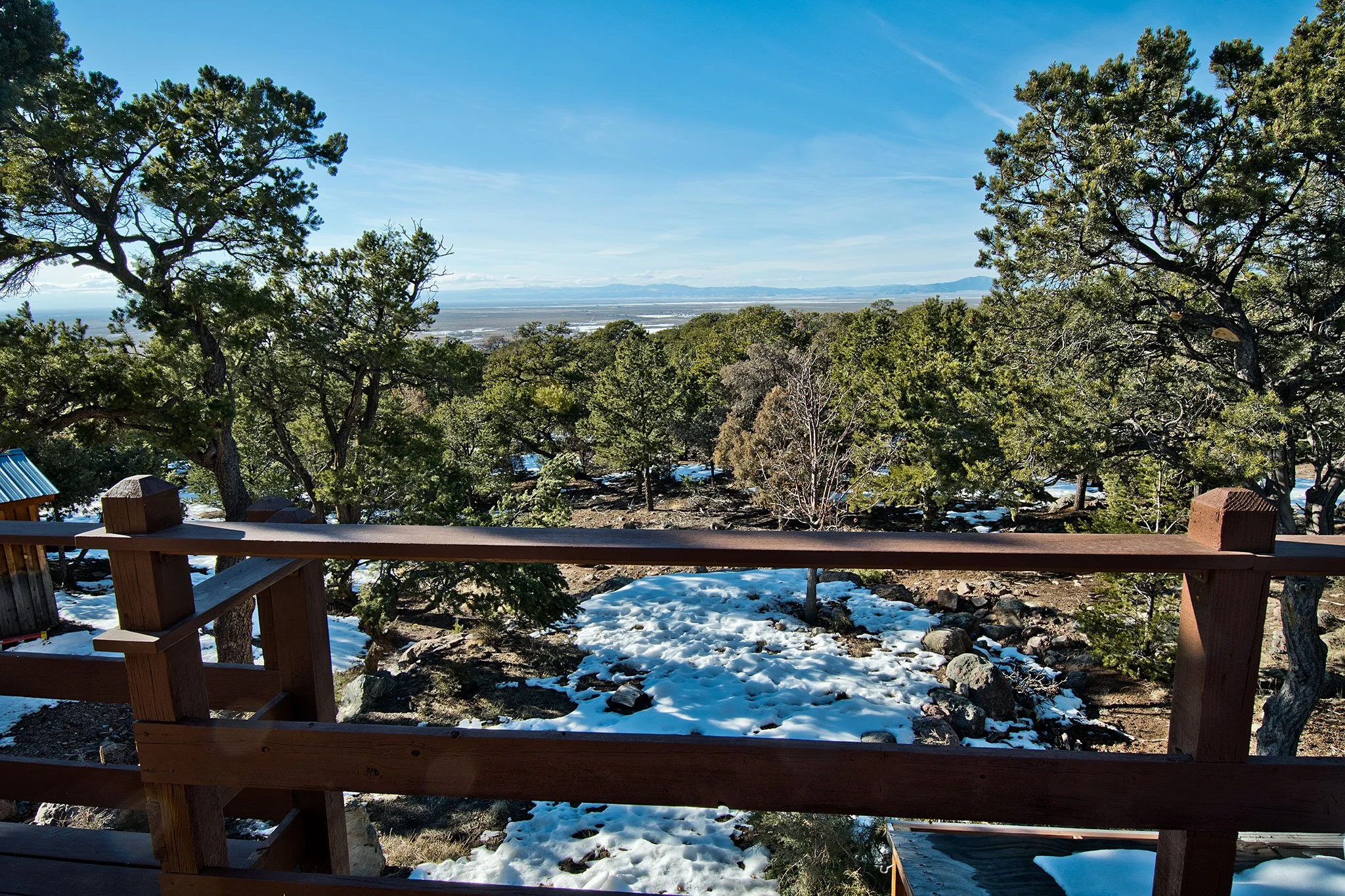 Upstairs Deck with 360-degree views of the San Luis Valley 