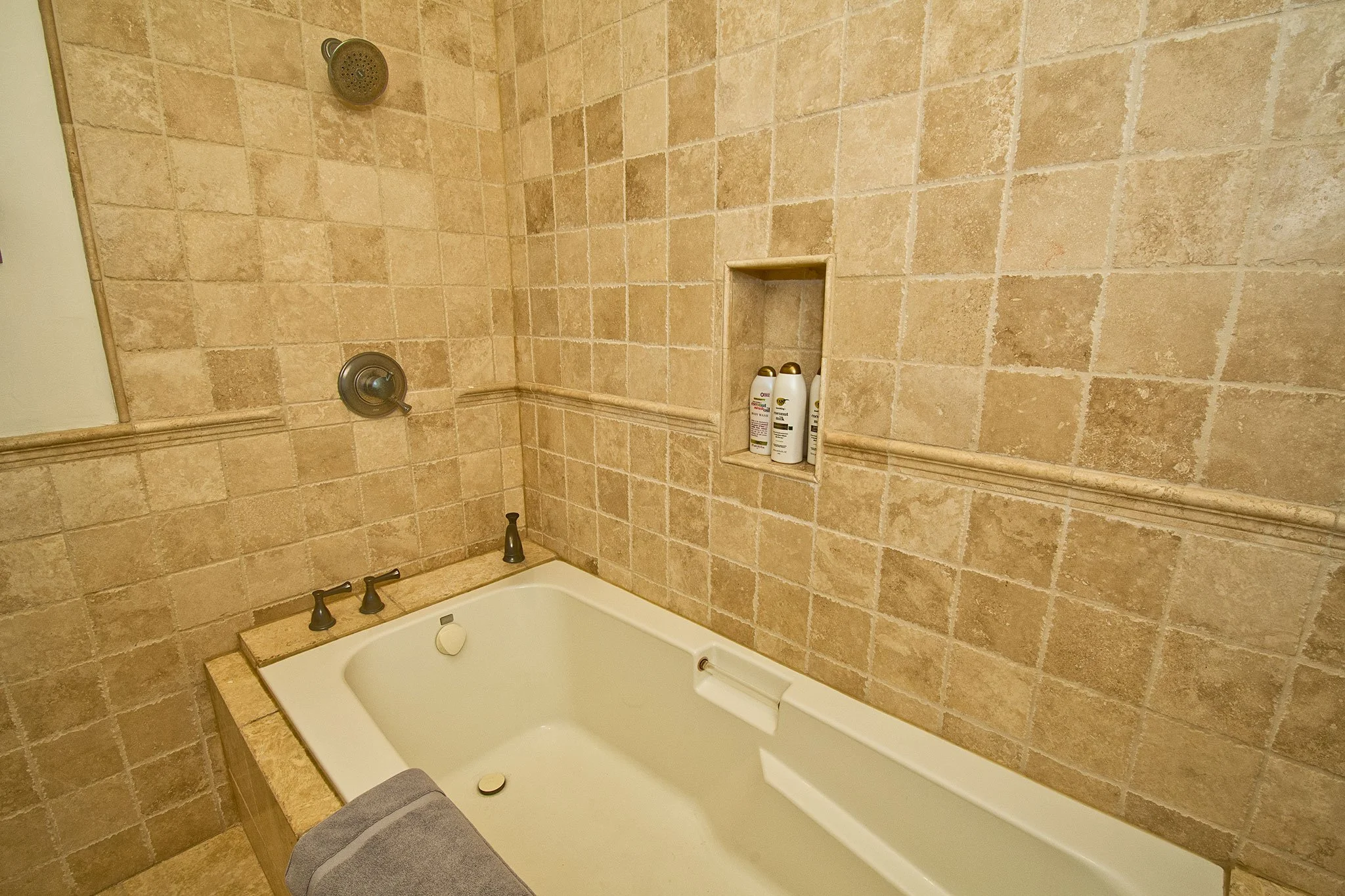 Master Bathroom with Giant Soaking Tub