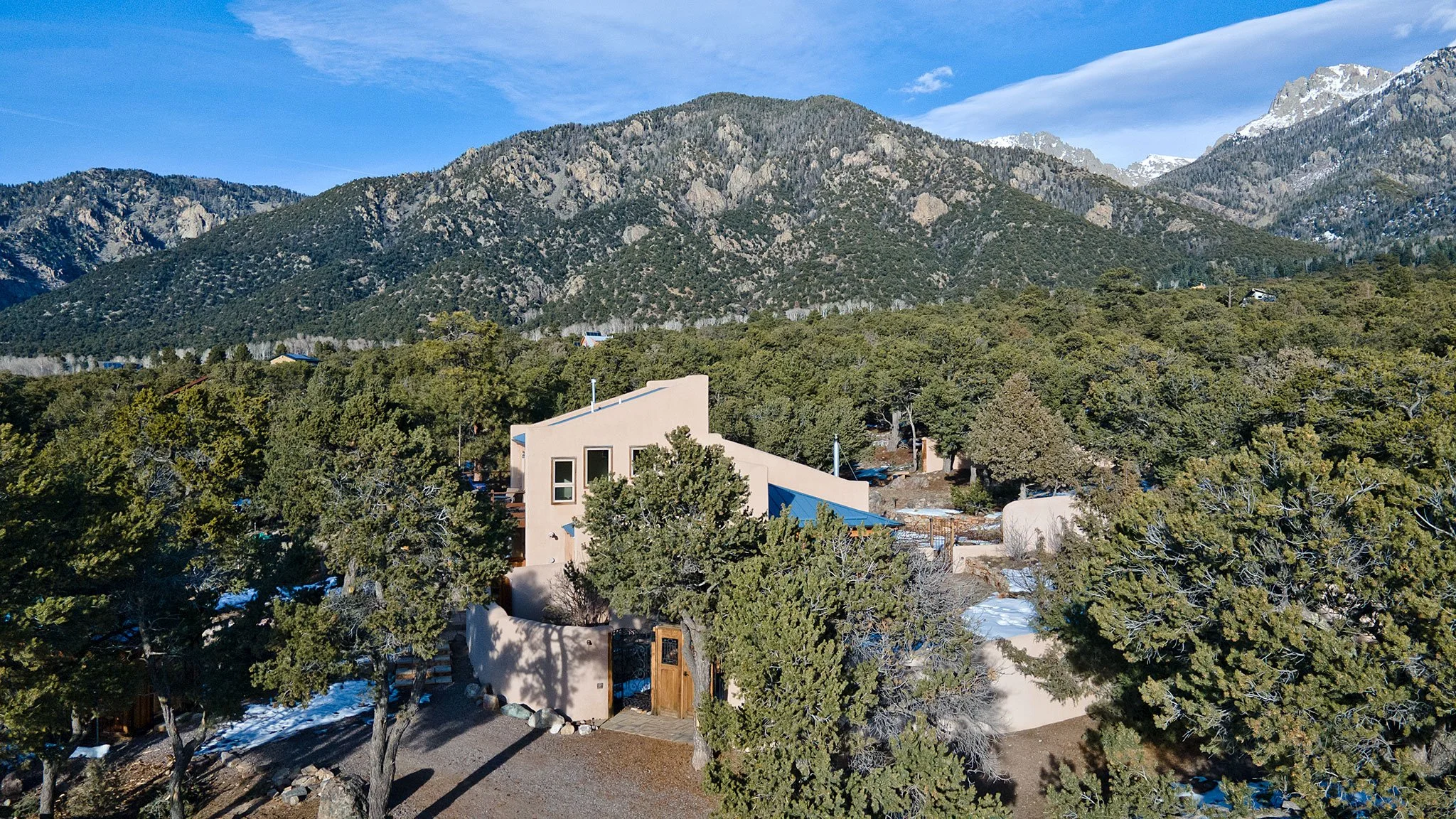 Nestled in the Sangre de Cristo Mountain Range
