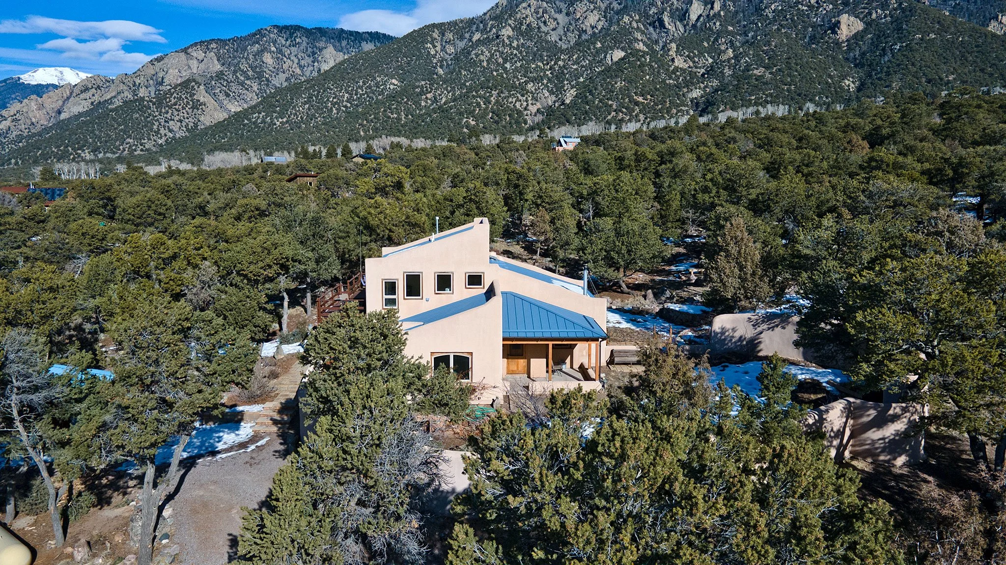 Nestled in the Sangre de Cristo Mountain Range