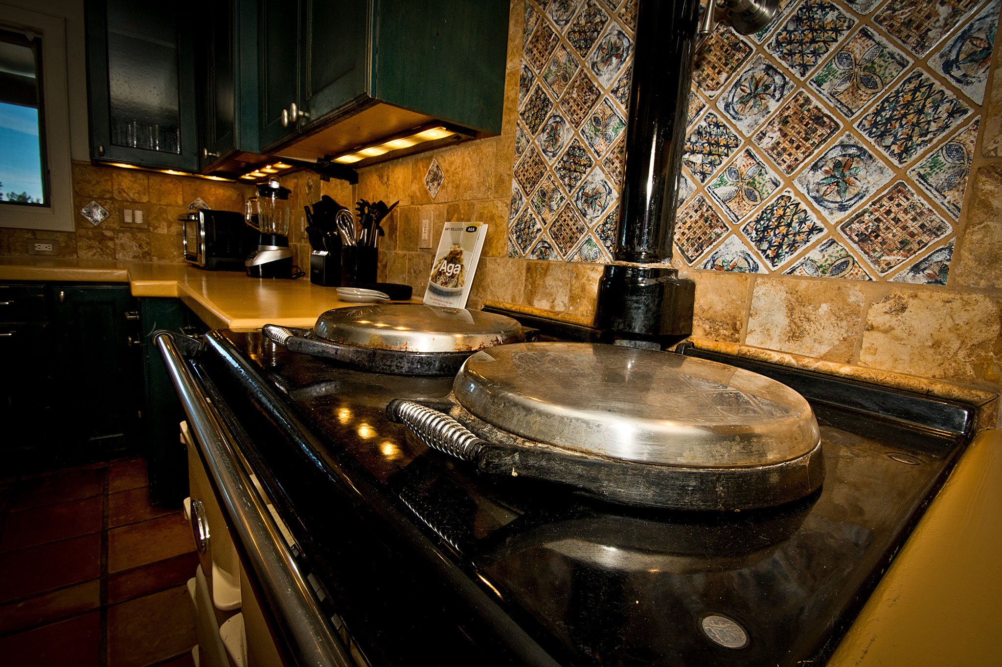 Chef's Kitchen with Aga Cooking Stove