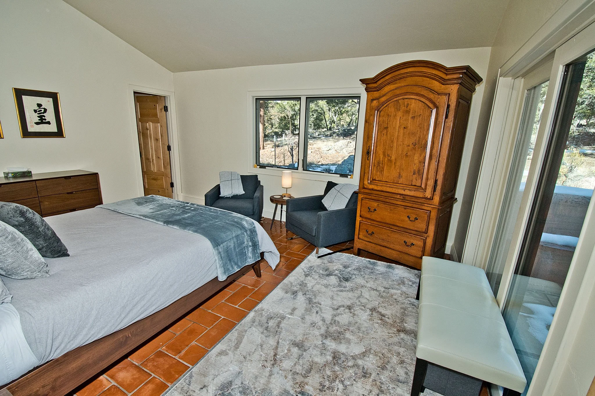 Master Bedroom with Attached Bathroom