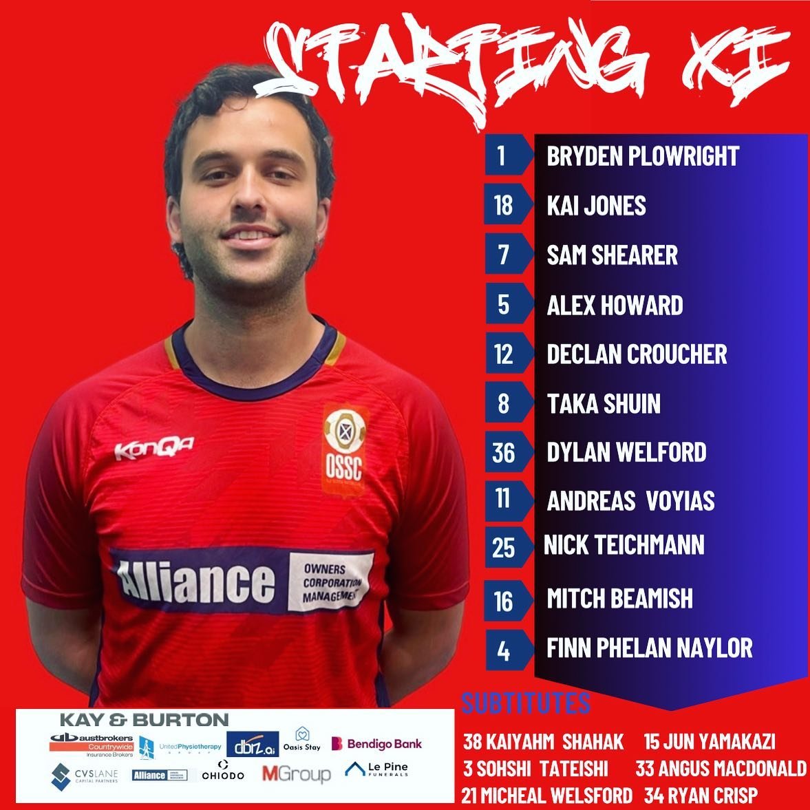 SENIOR LINE UP

#OSSC