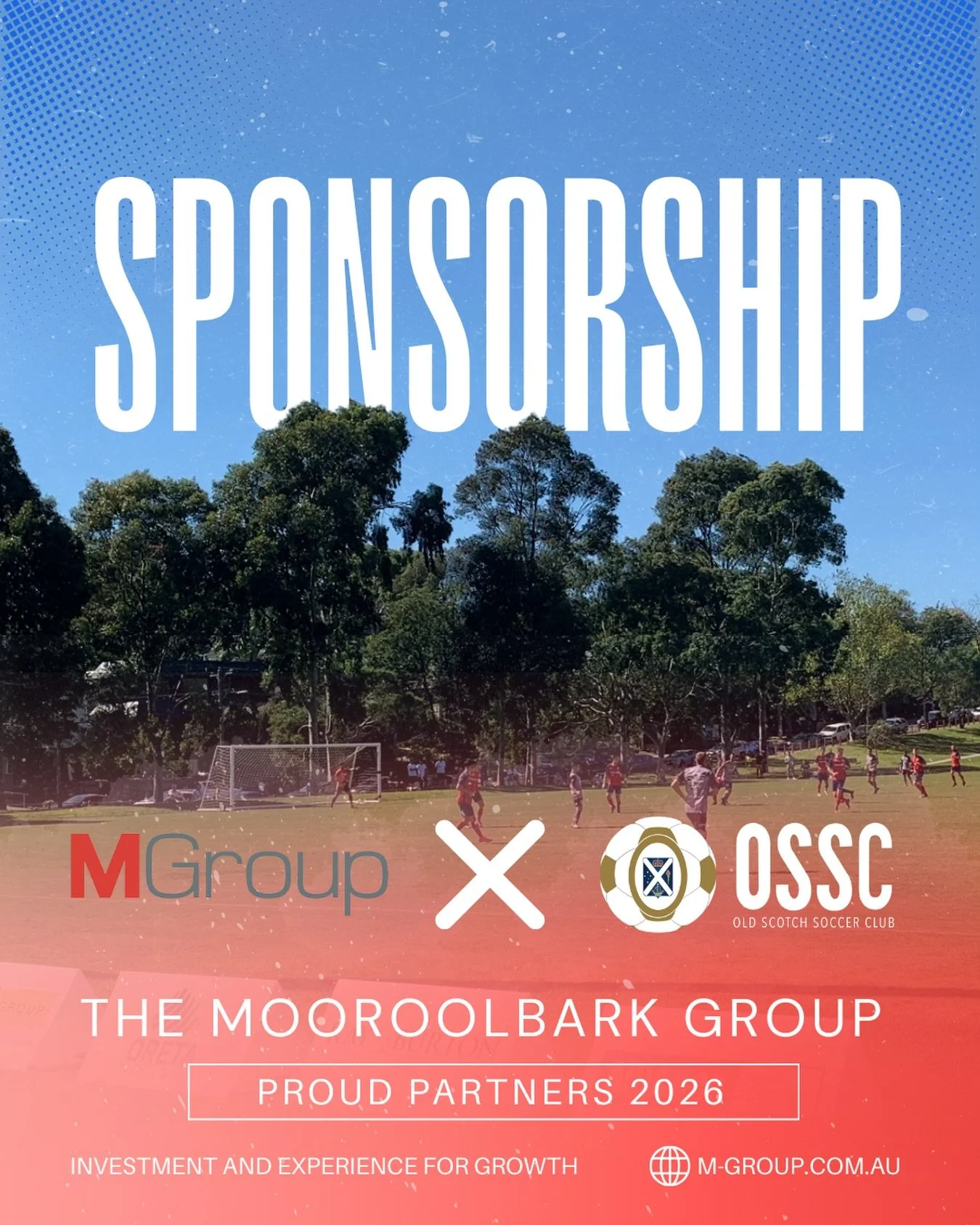 Proud Partners for 2026: Mooroolbark Group 🤝 

A massive thank you to the MGroup team for yet another year of their support to help make our club possible! 

M-Group is a leading Australian investor and provider of business assistance. To find out m
