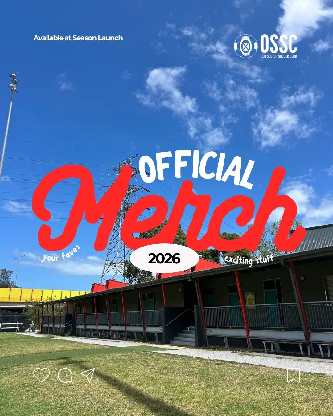 Our 2026 Merch is here 📣

Get exclusive access to purchasing our new limited edition merch before they sell out. Only available at our Season Launch - get your tickets now 🎟️