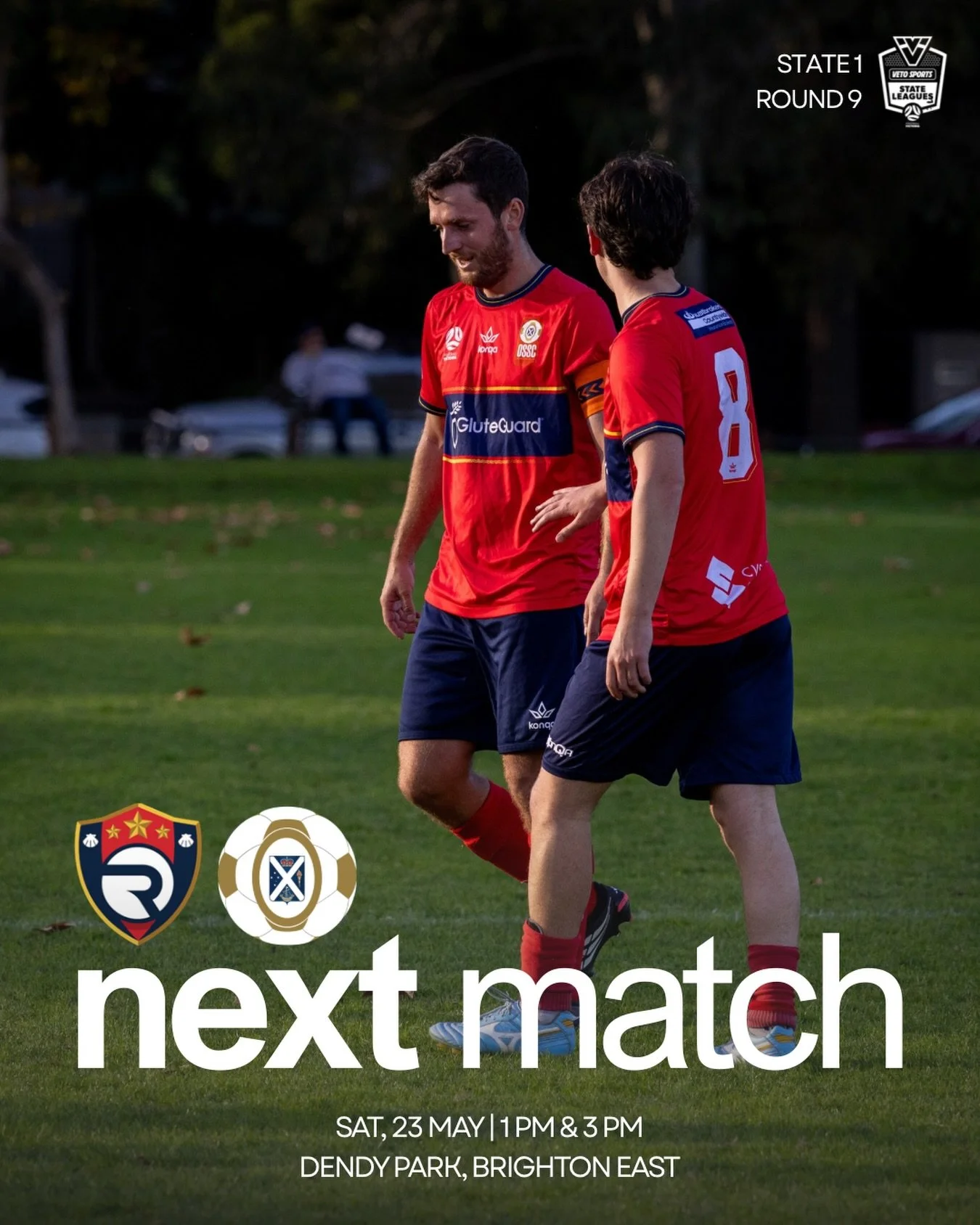 We go into R9 tomorrow for the Men&rsquo;s Reserves and Seniors!

They will be away at Brighton East, come down and show your support 📣

📸 @bymelodydesign