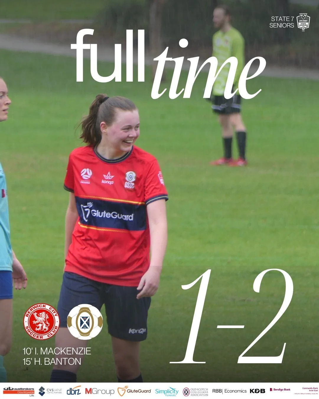 All teams FT results from the weekend:

The Senior Women won a hard match to take 3rd place on the ladder🥉

For the Women&rsquo;s metro @alisyaaputrii puts her name down for her first official goal!⚽️

A tough round for all teams this weekend, but w