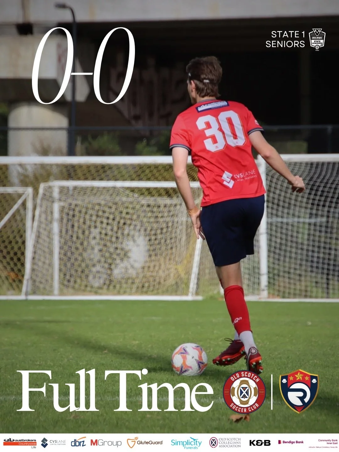 A very well played game by the Seniors to secure a point and a high scoring one for the Reserves

📸 Feona Roscouet