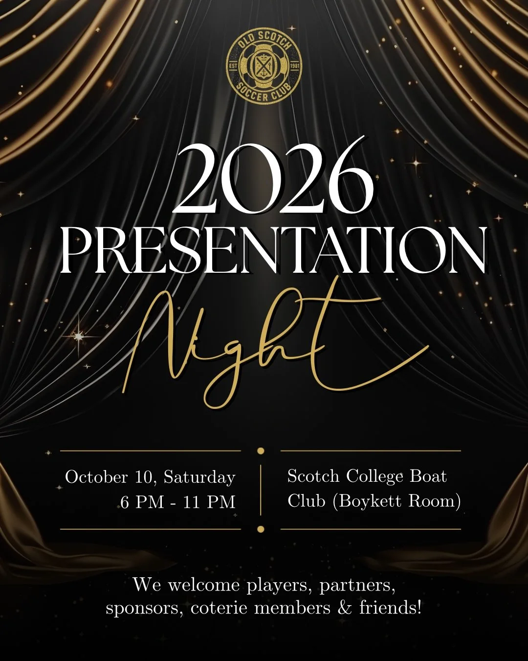 Boots off, glam on 🥂🏆

The event you&rsquo;ve all been waiting for&hellip; Join us as we celebrate this year&rsquo;s amazing season! Early bird tickets are only available till September 20, so hurry before it&rsquo;s too late 🎟️ 

Ticketing site i
