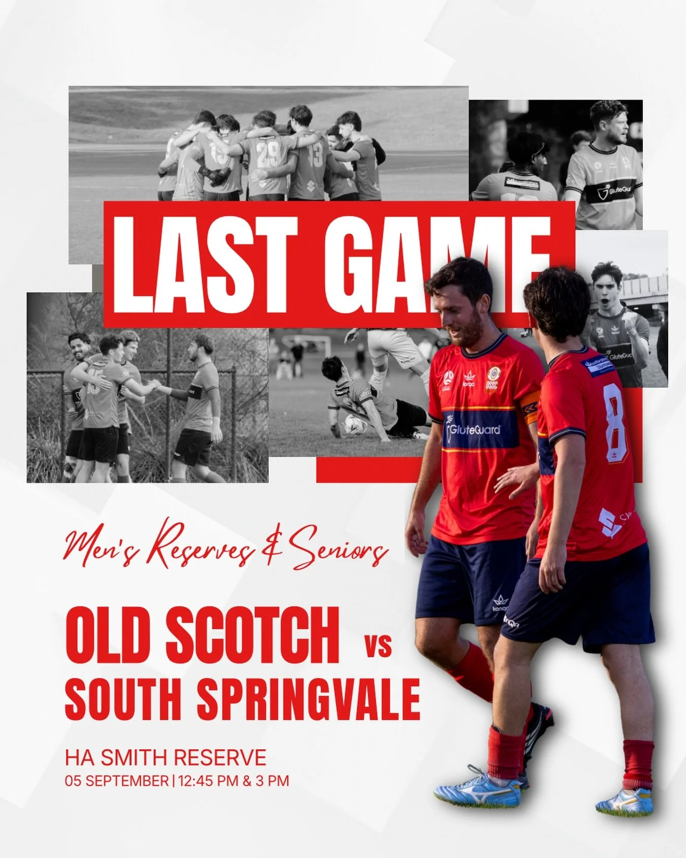 Why does this feel like a break up😪 

Last home game and last game of the season for the Men&rsquo;s Reserves and Seniors!