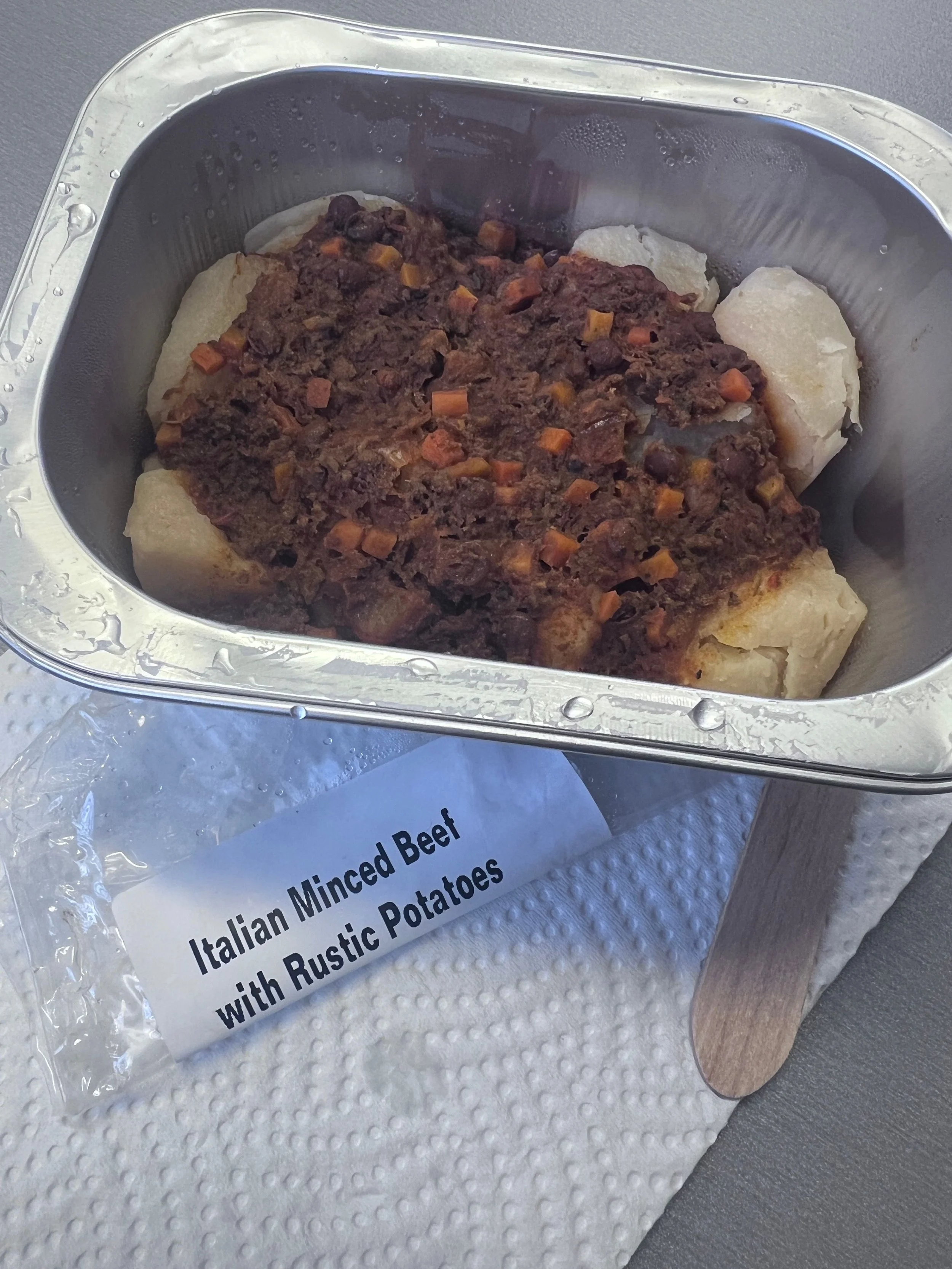 Italian Minced Beef with Rustic Potatoes