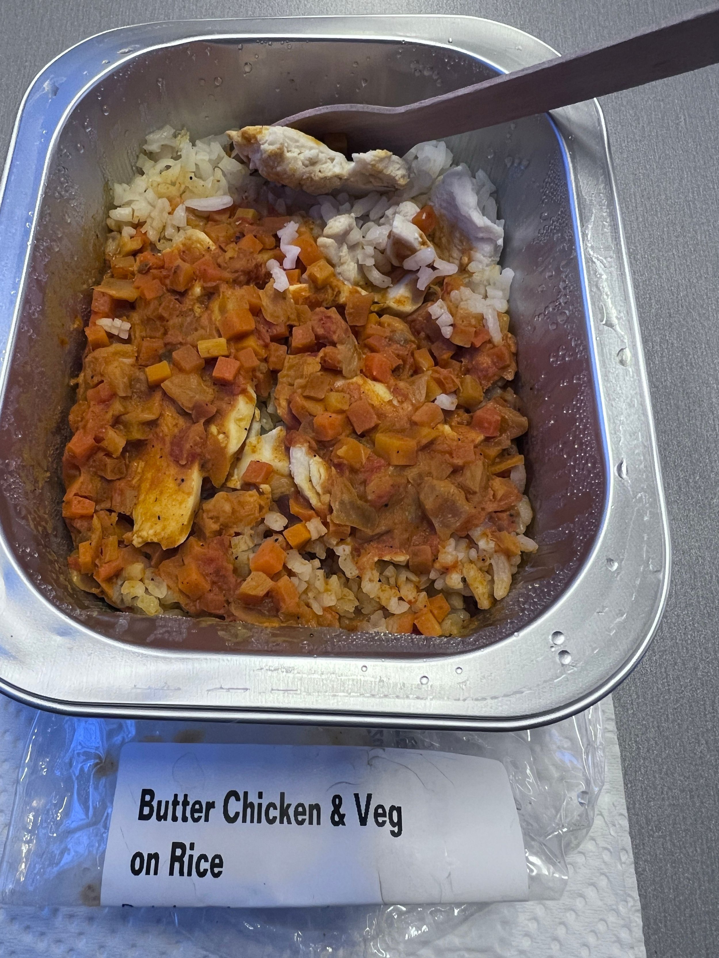 Butter Chicken & Veg on Rice