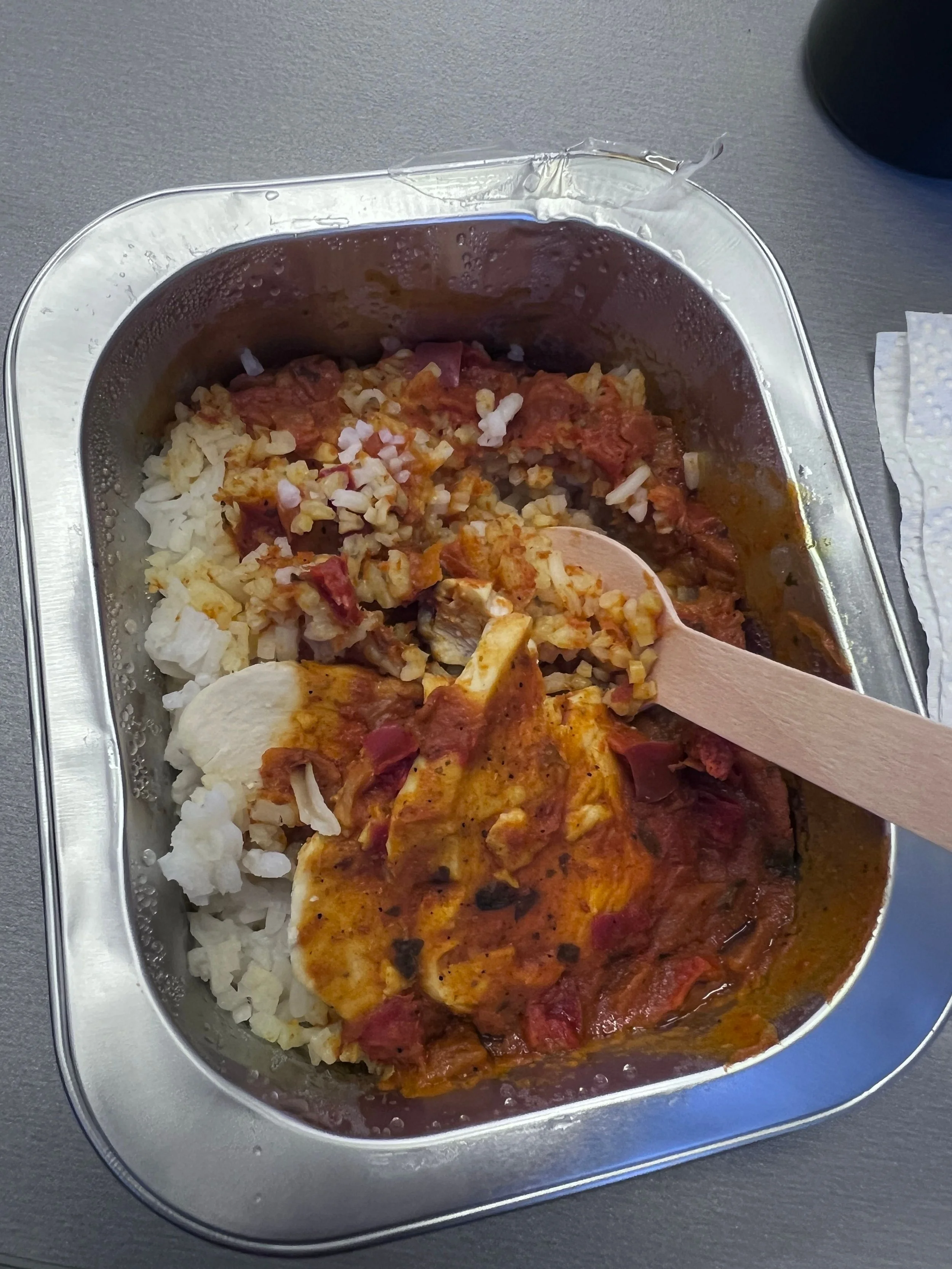 Tomato Chicken Tikka Masala with Rice