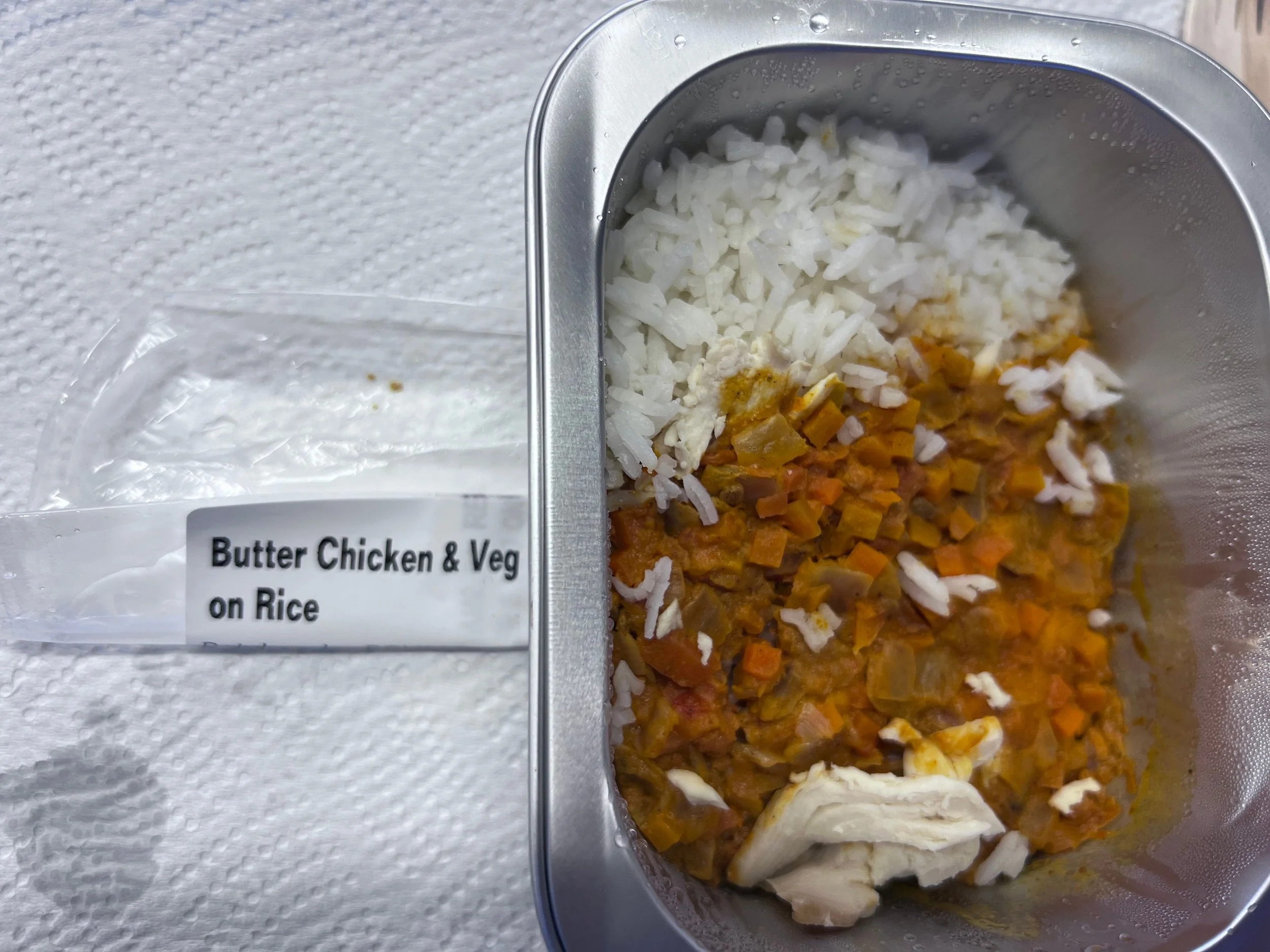 Butter Chicken & Veg on Rice