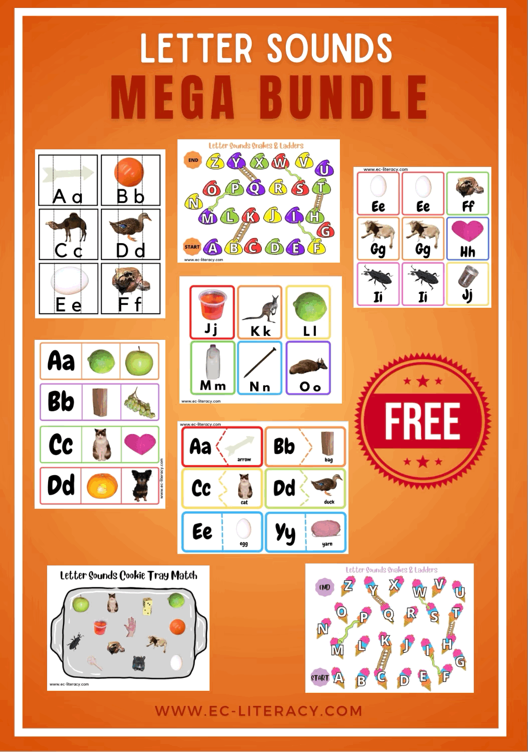 Letter Sounds: Mega Bundle