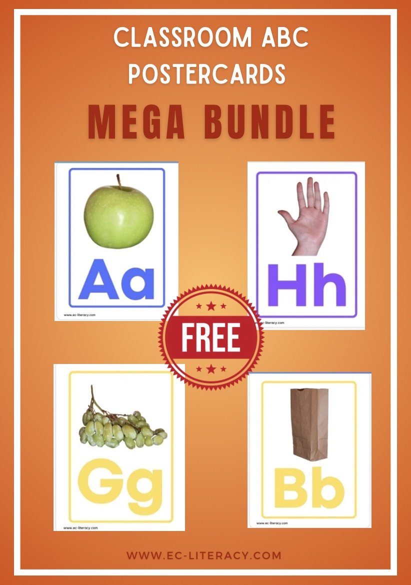 Classroom ABC Postercards: Mega Bundle