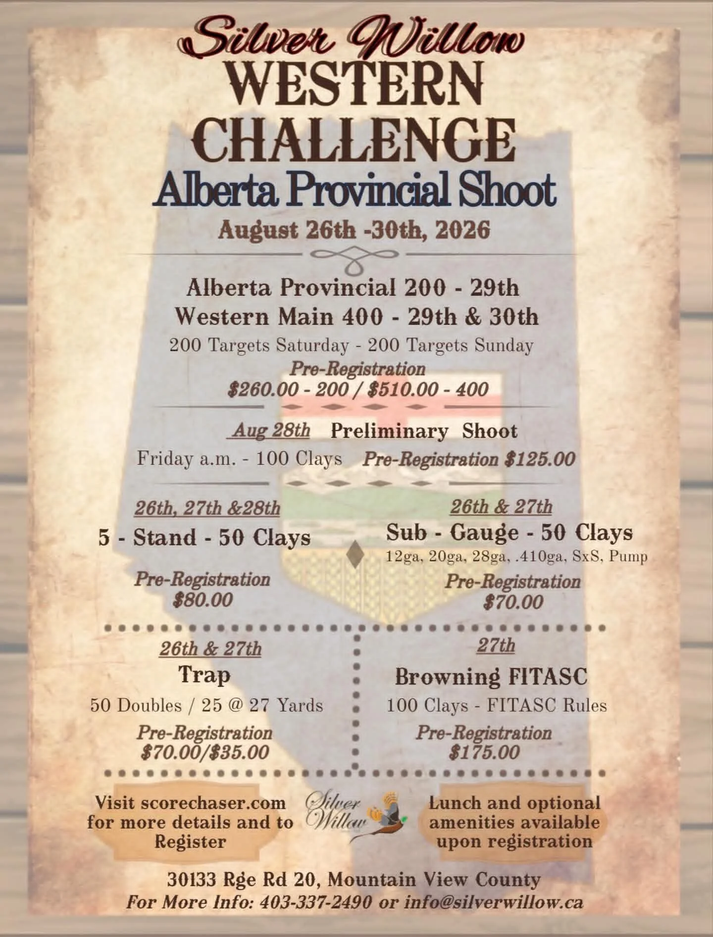 Western Challenge - Alberta Provincials - Silver Willow