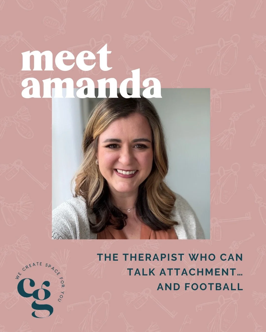 Say hi to Amanda - specializing in growing up, slowing down, and surviving postpartum. We love her, and know you will too! bloomingmindsal.com