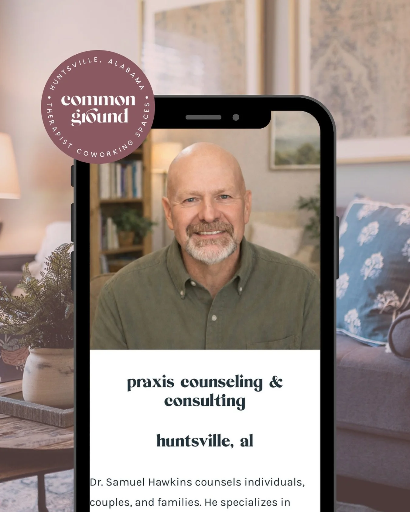 Please join us in welcoming Dr. Samuel Hawkins, Ph.D., LPC, owner of Praxis Counseling and Consulting 🌿

Sam works with individuals, couples, and families navigating anxiety, depression, grief, marriage and family concerns, career direction, and spi