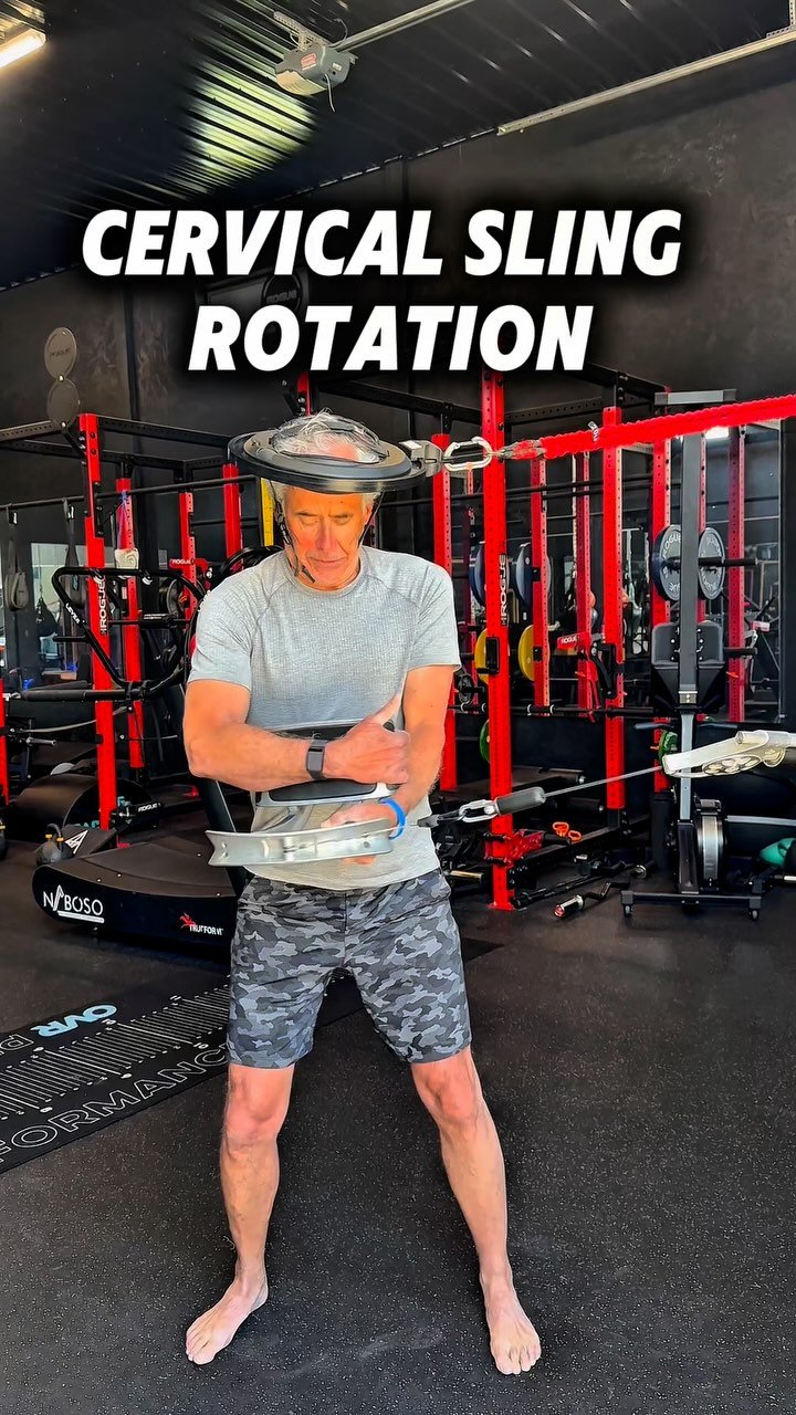 Training the body the way it’s built to move.
This series connects head control (Iron Neck) to rotational torque (Pure Torque Trainer + Keiser) through the fascial sling system, building cross-body stability, plantar flexion drive, stretch ref