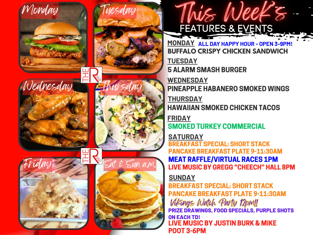 This Week’s Specials - 12.1.25